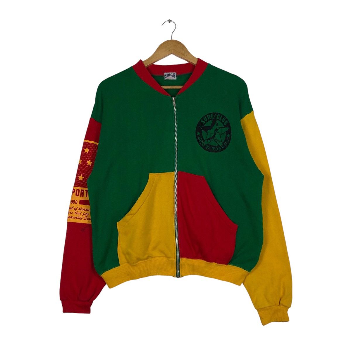 Japanese Brand × Vintage Sure Club Space Travel Japanese Sweater Jumper small Size US S / EU 44-46 / 1 - 2 Thumbnail