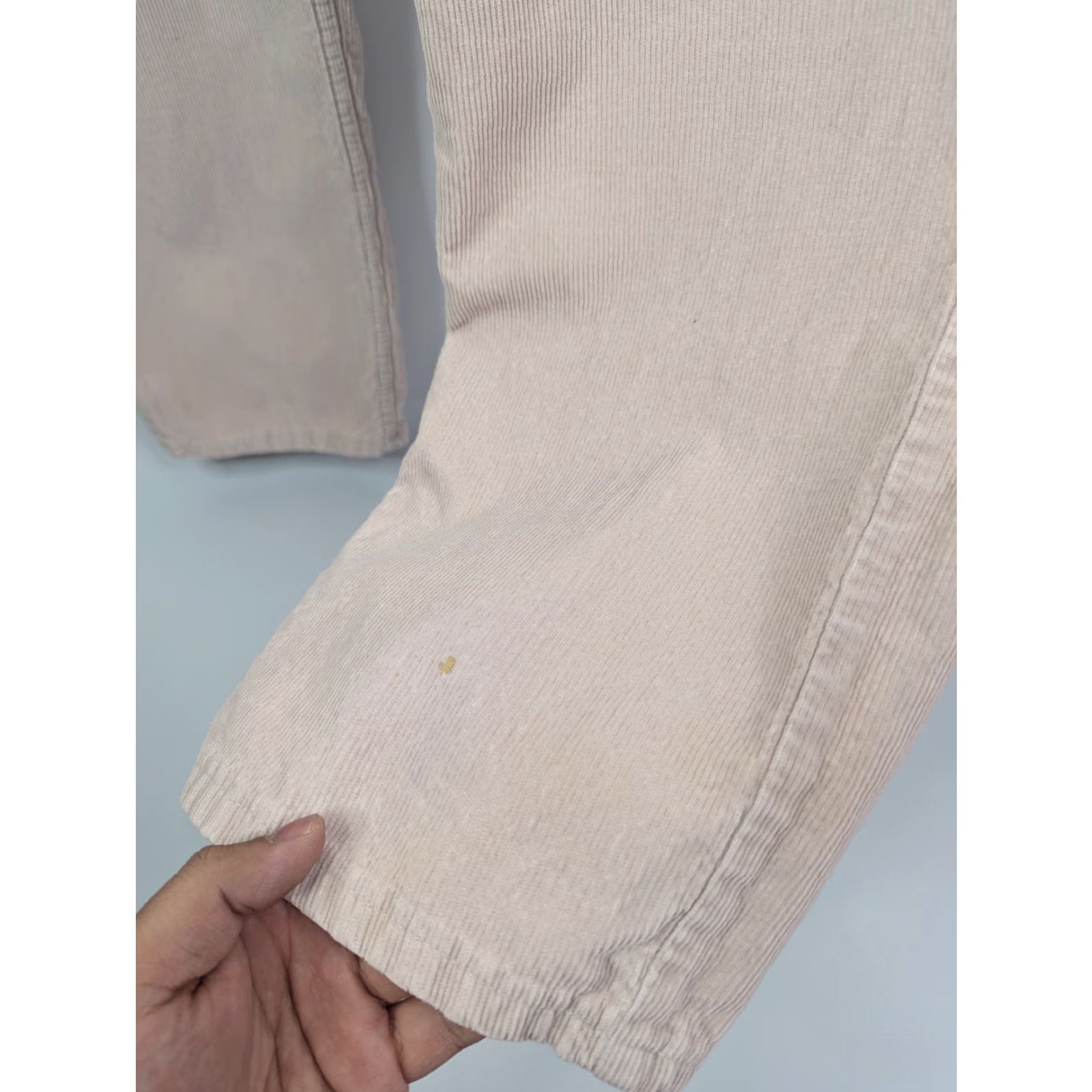 Lands' End Lands' End Men's Pants Corduroy 5-Pocket 38 Regular Beige Cotton Flat Front Vintage No 80s 90s Preppy Business Casual Travel Workwear Mens Size US 38 / EU 54 - 4 Thumbnail