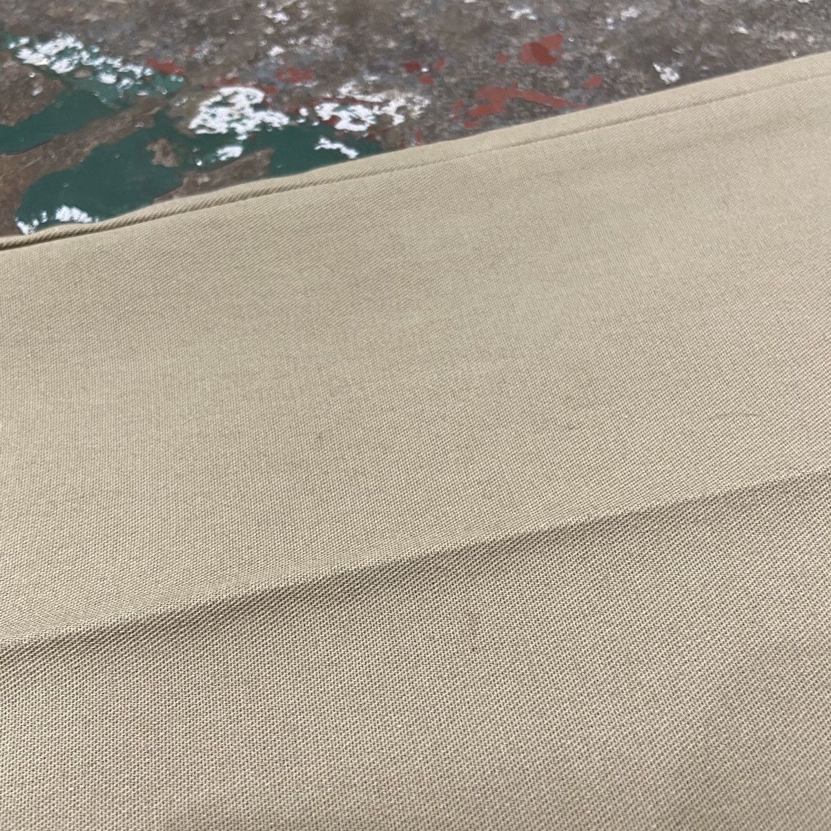 Vintage Vintage 1990s Beige Work Pleated Trousers Size US 36 / EU 52 - 4 Thumbnail