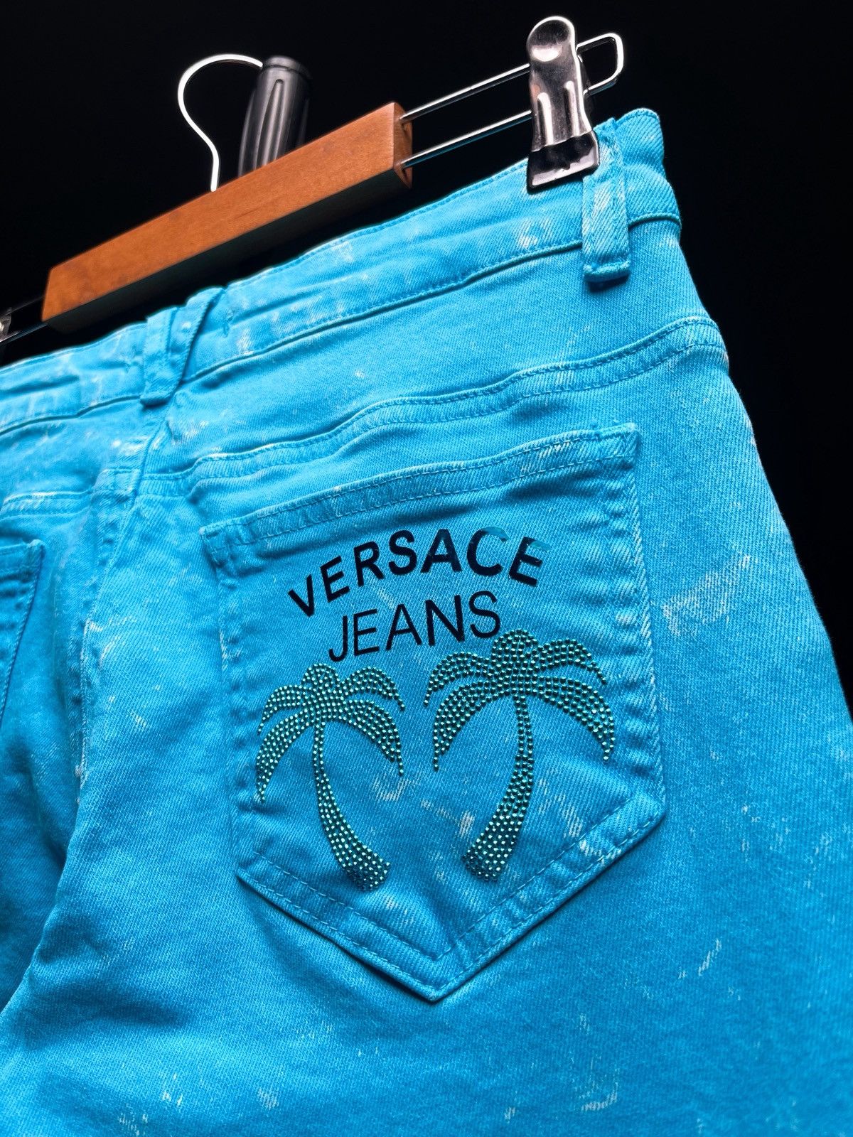 Versace Jeans Couture Versace Jeans Vibrant Blue Skinny Jeans Size 26" / US 2 / IT 38 - 1 Thumbnail