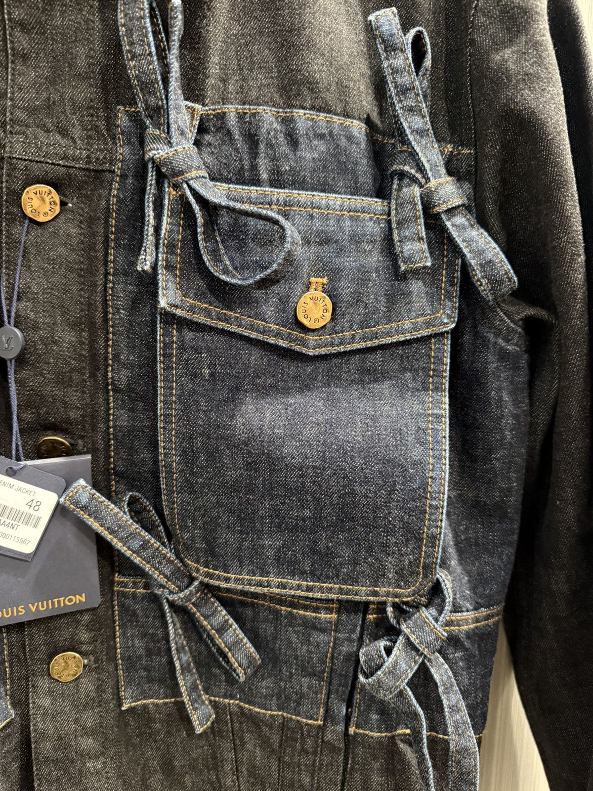 Louis Vuitton Louis Vuitton Karakoram Denim Jacket Size US M / EU 48-50 / 2 - 2 Thumbnail