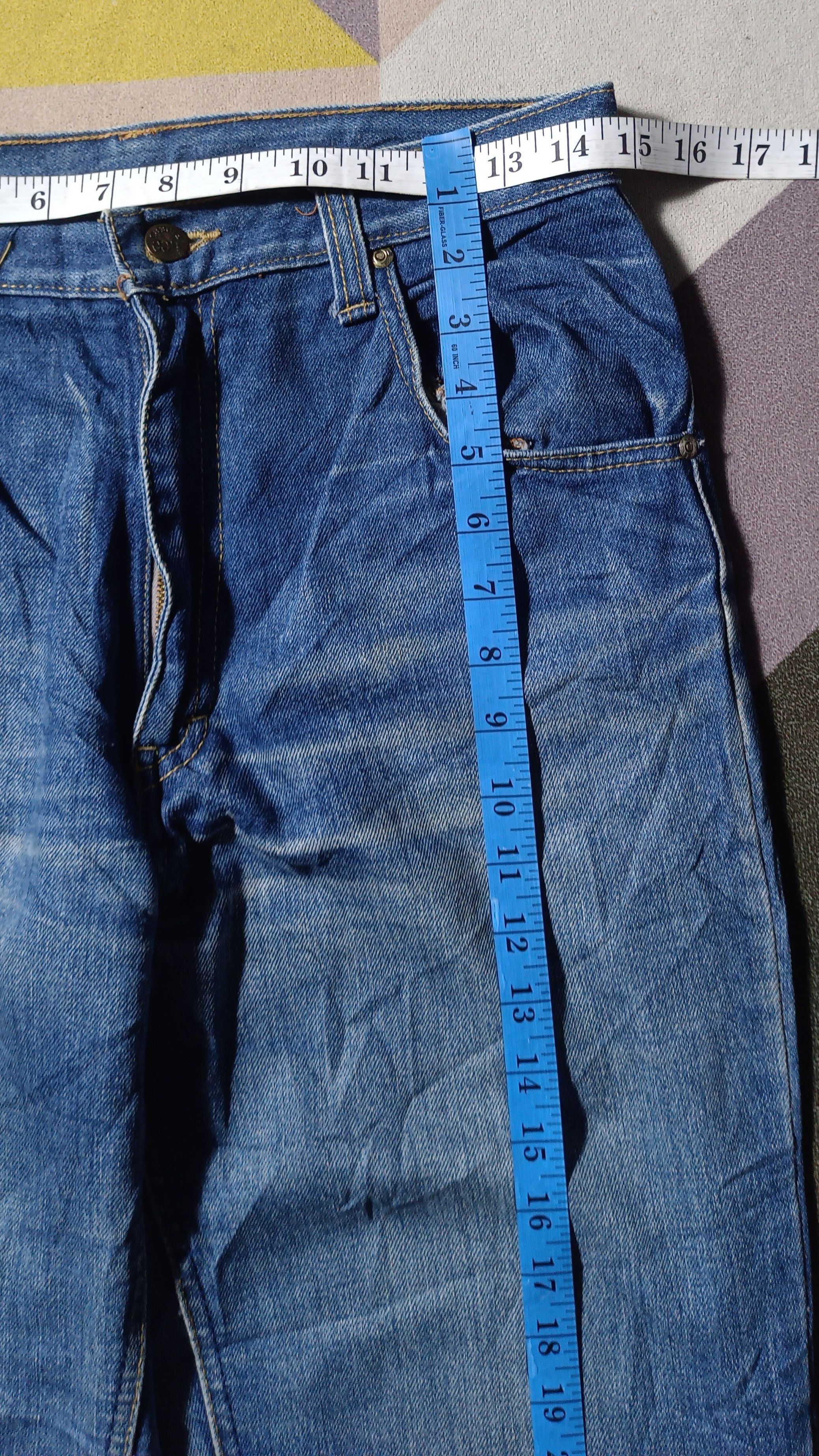 Lee Vintage Lee Riders ®MR Talon Zipper Denim Size US 29 - 17 Thumbnail