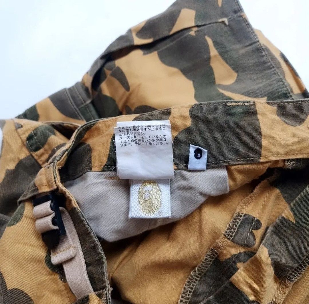 Bape Vintage BAPE 1st Camo Cargo Pants Size US 30 / EU 46 - 11 Thumbnail