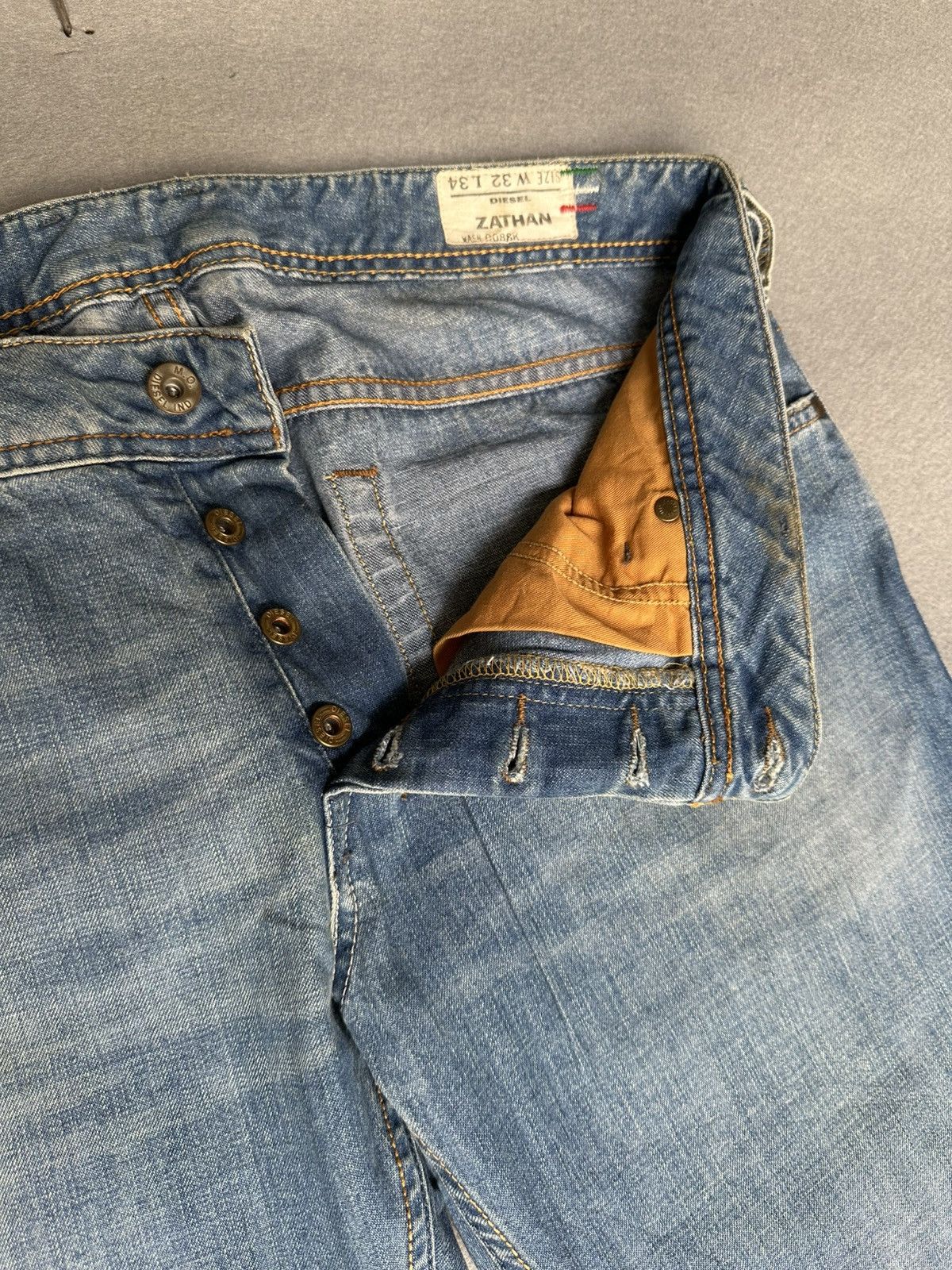 Diesel FLARE Diesel Distressed Denim Size US 34 / EU 50 - 9 Thumbnail