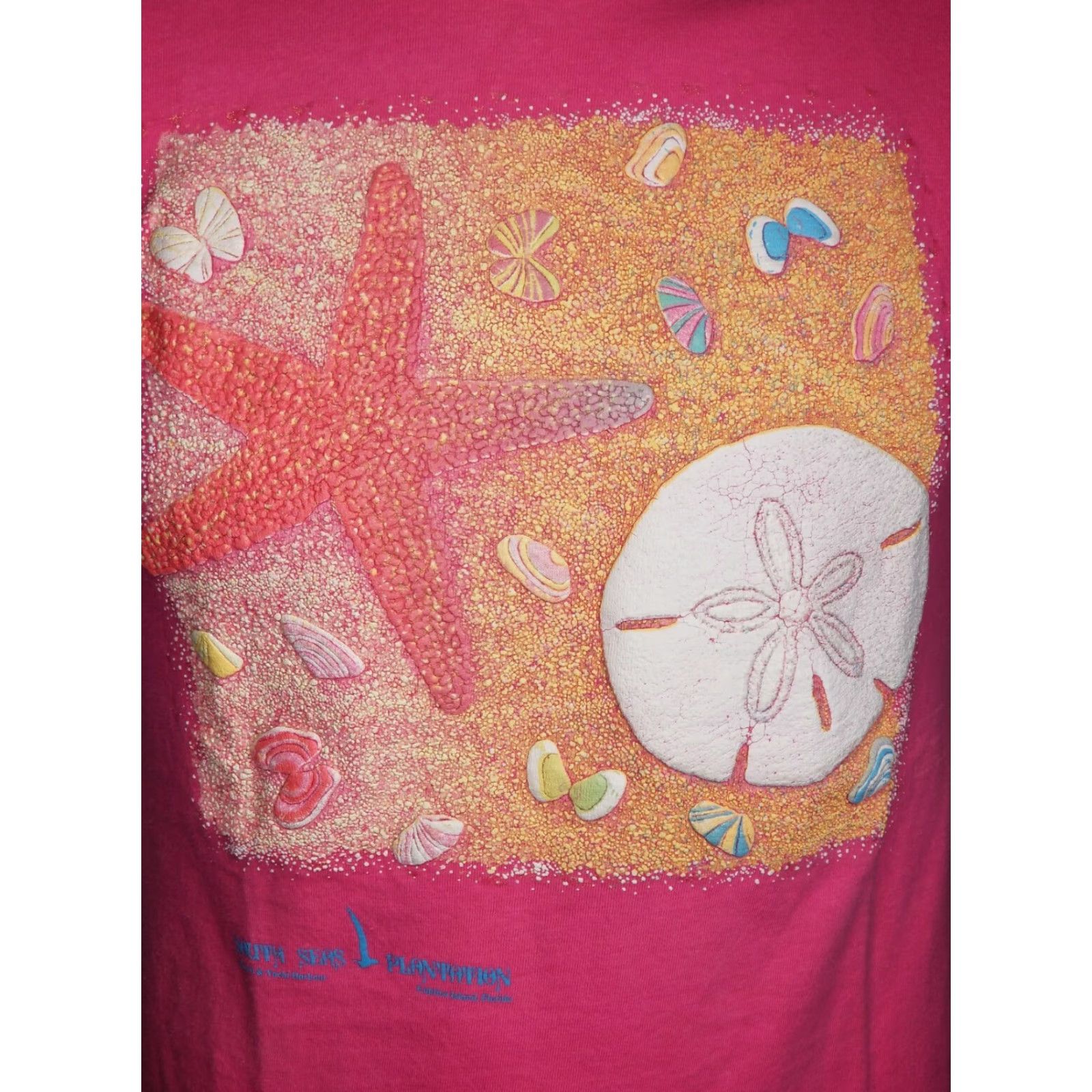 Vintage Vintage Mens M Sea Shells Souvenir Graphic T-Shirt Size US M / EU 48-50 / 2 - 4 Thumbnail
