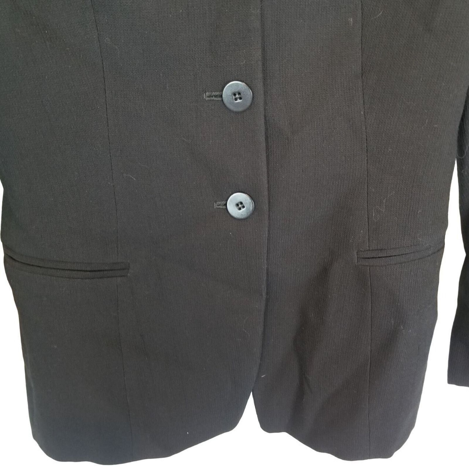 Giorgio Armani Vintage Giorgio Armani Le Collezioni Womens Wool Blazer 4 Size S / US 4 / IT 40 - 3 Thumbnail