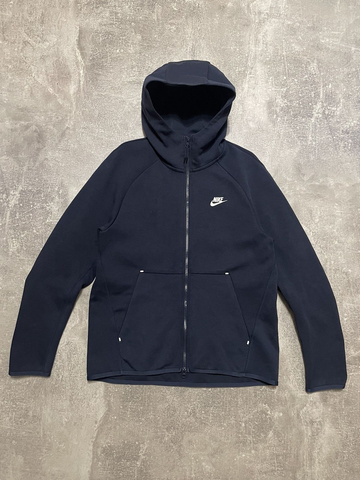 Nike × Vintage Nike Sportswear Tech Fleece Zip-Up Hoodie Size US M / EU 48-50 / 2 - 1 Thumbnail