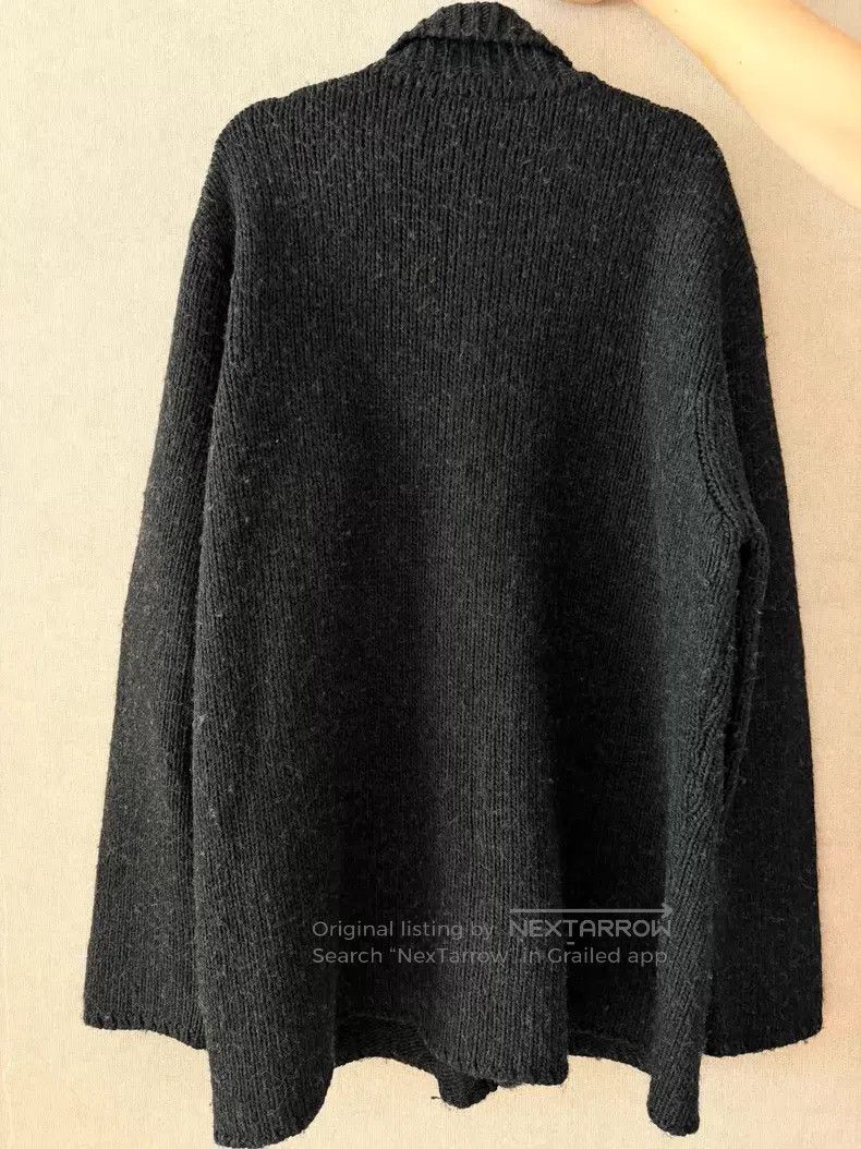 Our Legacy Our Legacy Fleece Texture Solid Raglan Collar Knit Cardiga Size US M / EU 48-50 / 2 - 3 Thumbnail