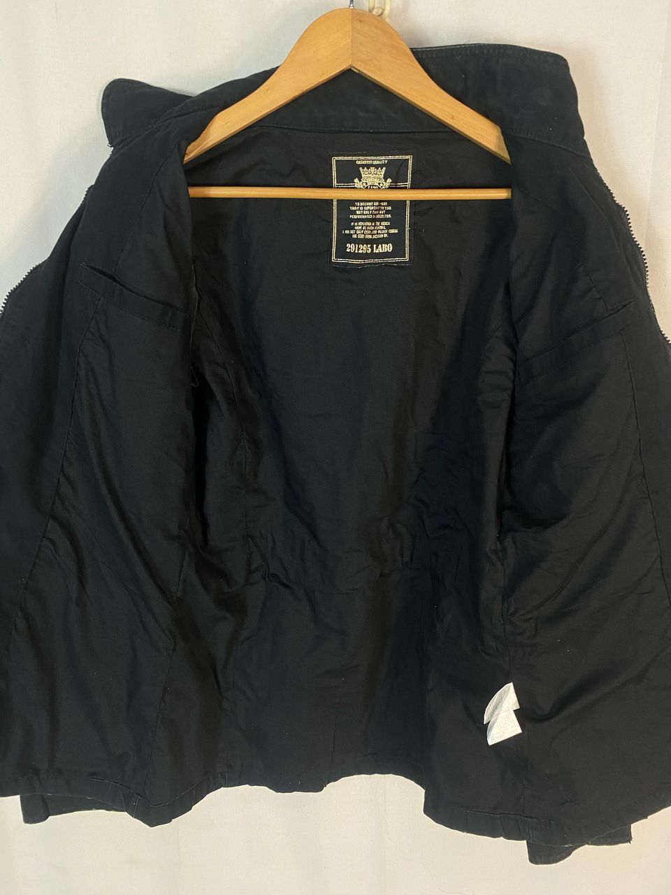Japanese Brand 291295 labo military fashion zipper jacket Size US S / EU 44-46 / 1 - 9 Thumbnail