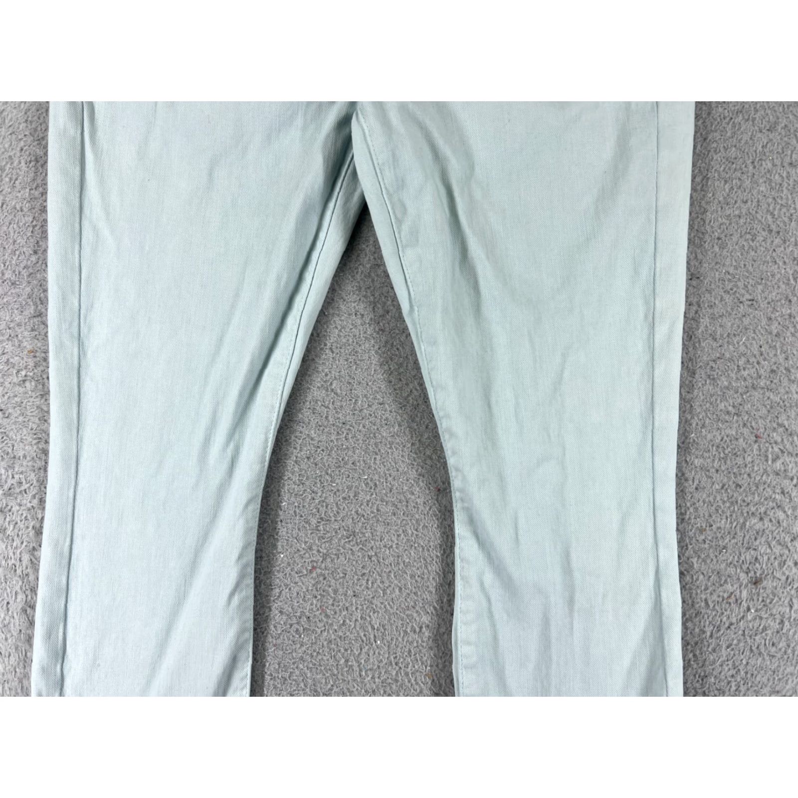 7 For All Mankind 7 For All Mankind Jeans Womens 27 Blue Denim Cropped Comfortable Stretch Regular Straight 5-Pocket Cotton Blend Logo Size 27" / US 4 / IT 40 - 3 Thumbnail