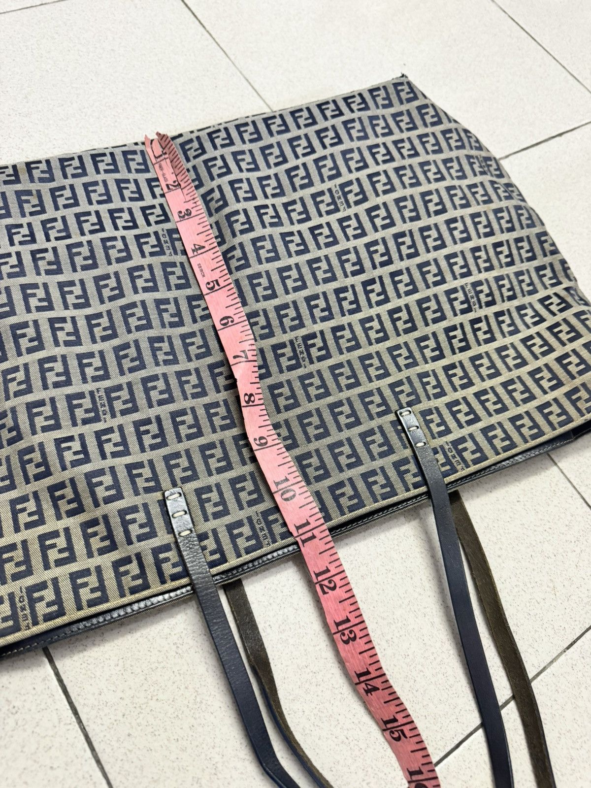VINTAGE FENDI FULL MONOGRAM TOTE BAG