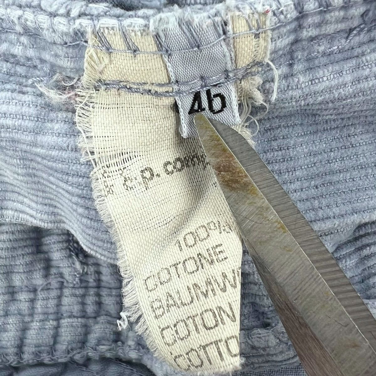 Stone Island Stone Island Green Edge Blue Corduroy Trousers Size US 28 / EU 44 - 6 Thumbnail