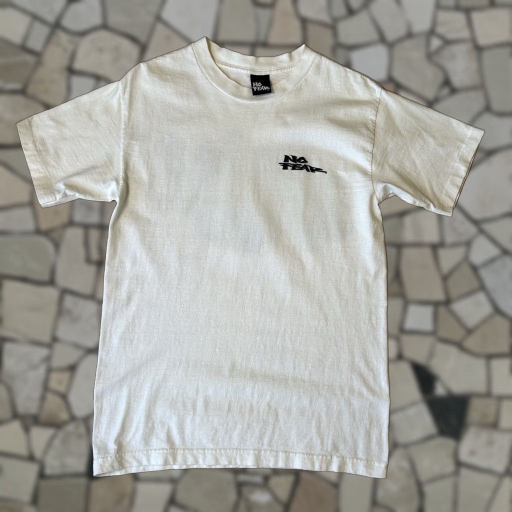 No Fear VINTAGE No Fear Dreams Unite Us 1996 White Tee Short Sleeve S/M Unisex Cotton Graphic Tee 1990s Sportswear Beach Mens Womens Size US 29 - 1 Thumbnail