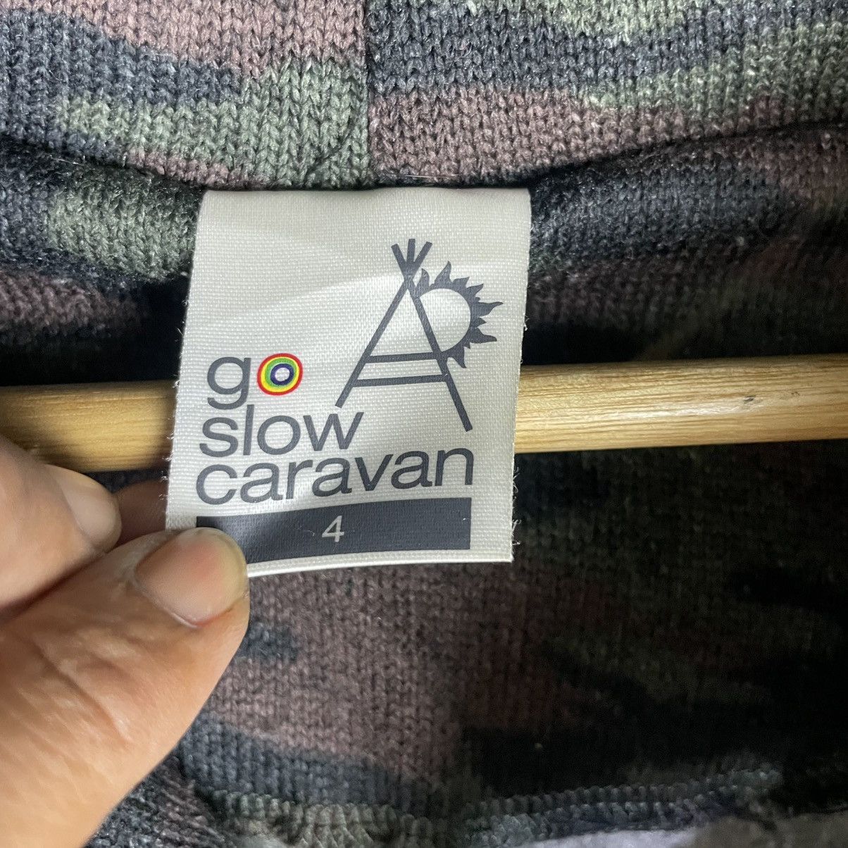 Japanese Brand × Vintage 💥Go Slow Caravan Fully Zipper Camo Jacket Size US M / EU 48-50 / 2 - 7 Thumbnail