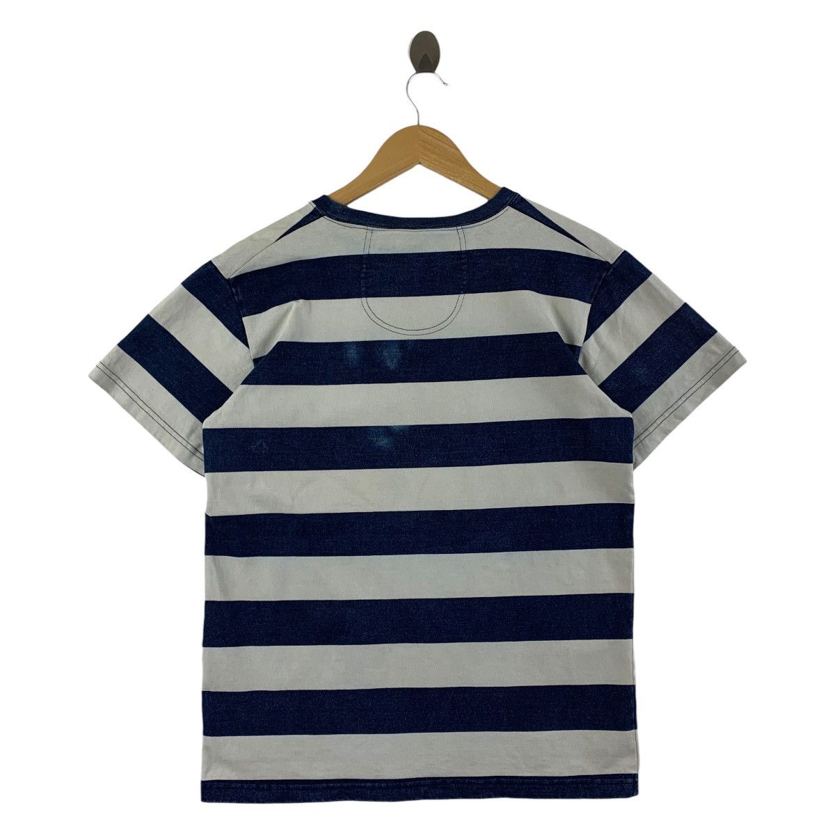 Vintage HOUSTON U.S NAVY stripe tee Size US M / EU 48-50 / 2 - 4 Thumbnail