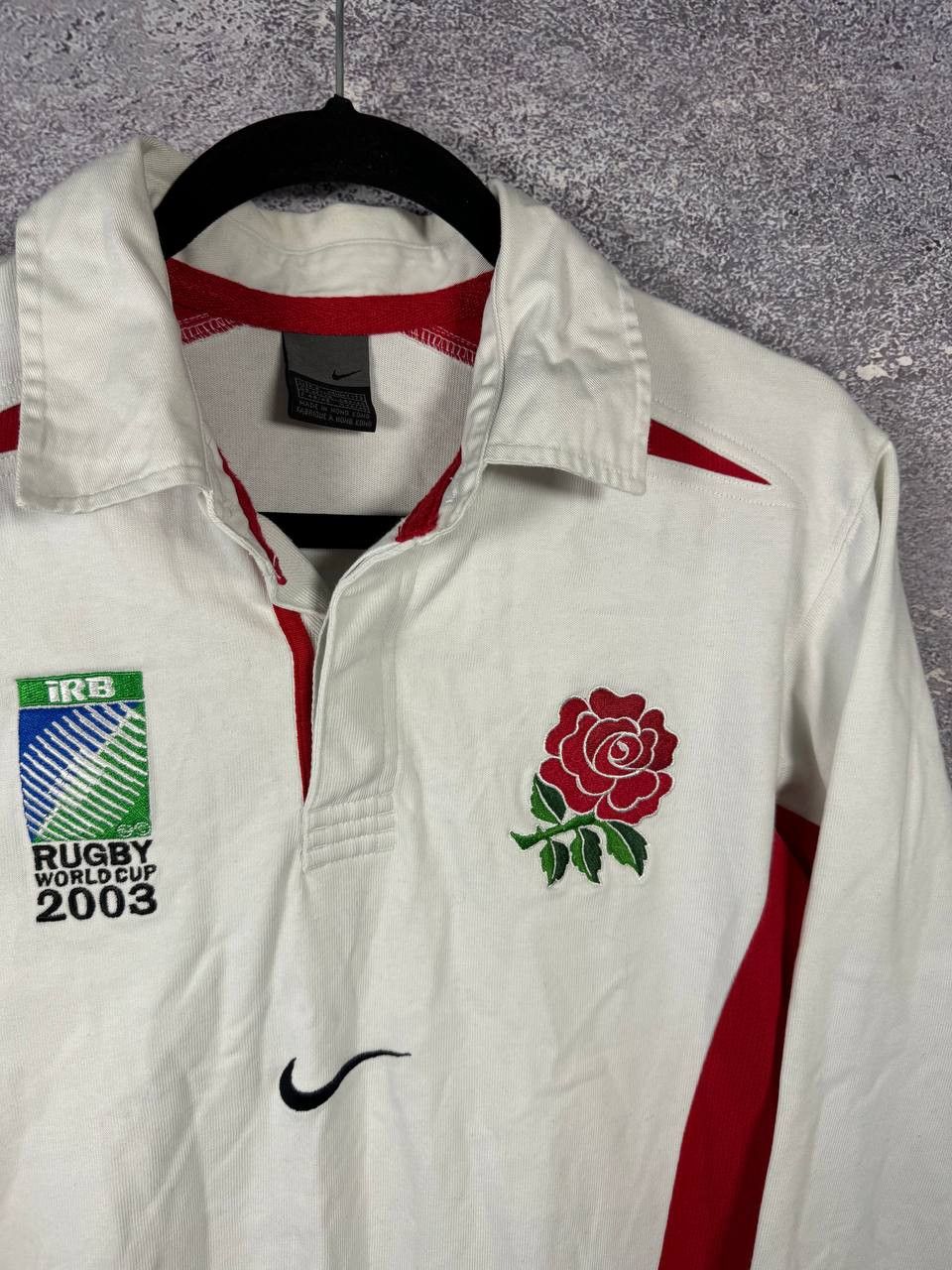 Nike × Vintage Vintage England Rugby Nike Jersey 2003 World Cup Champions S Size US S / EU 44-46 / 1 - 7 Thumbnail