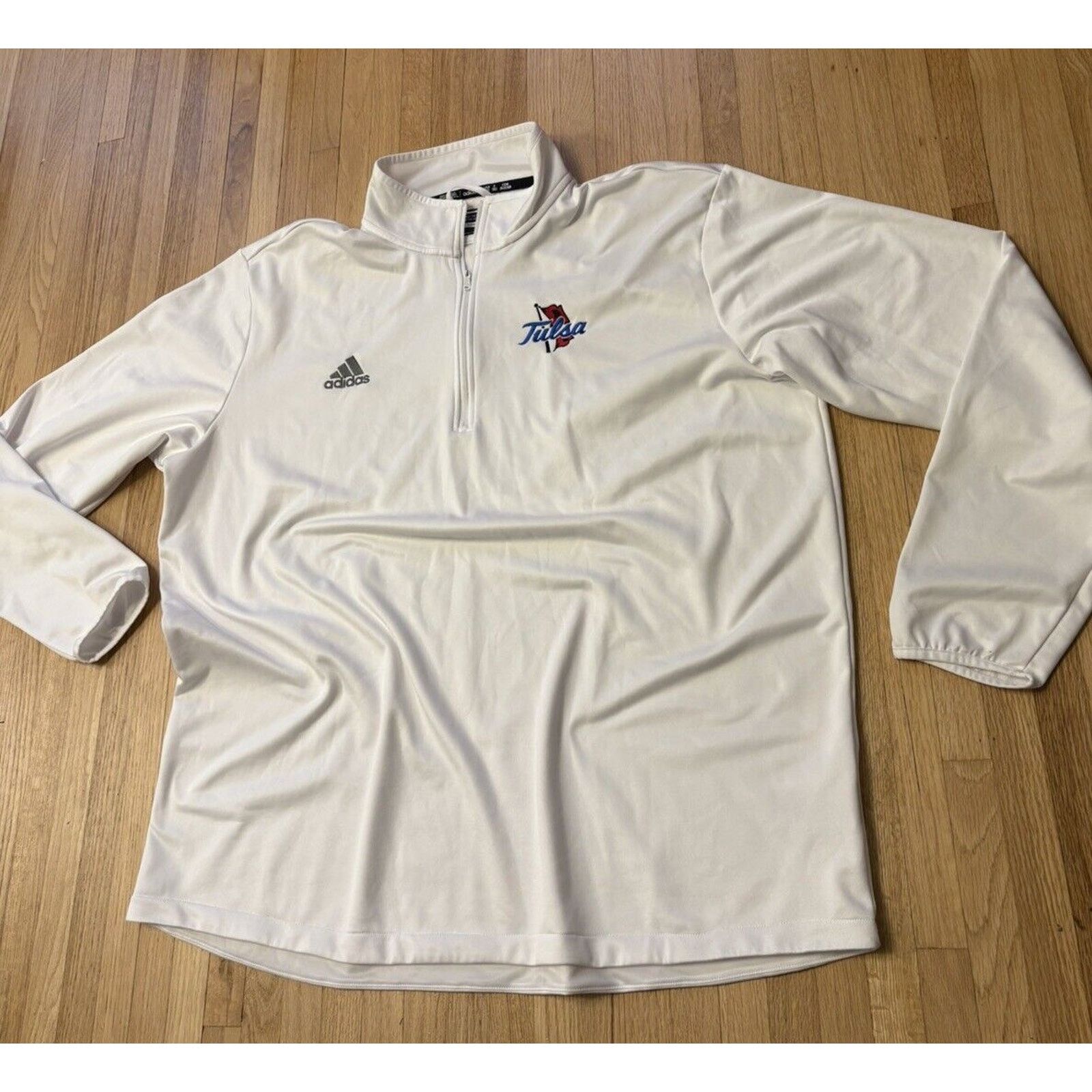 Adidas Adidas Tulsa Golden Hurricanes NCAA Mens Size 2XLT 1/4 Zip Size US XXL / EU 58 / 5 - 3 Thumbnail
