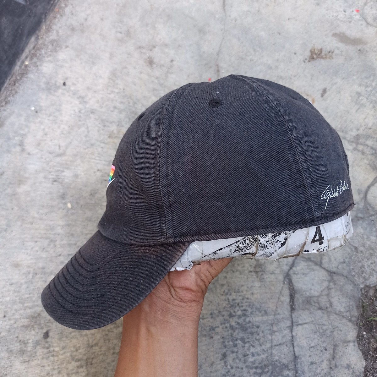 Nike LGBTQ flag designer x nike archival hat Size ONE SIZE - 3 Thumbnail
