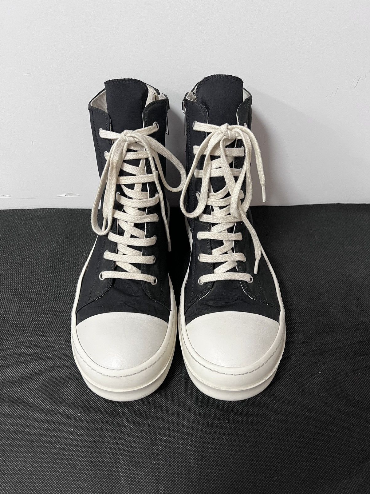 Rick Owens Drkshdw Rick owens drkshdw ramones high top sneakers Size US 9.5 / EU 42-43 - 3 Thumbnail