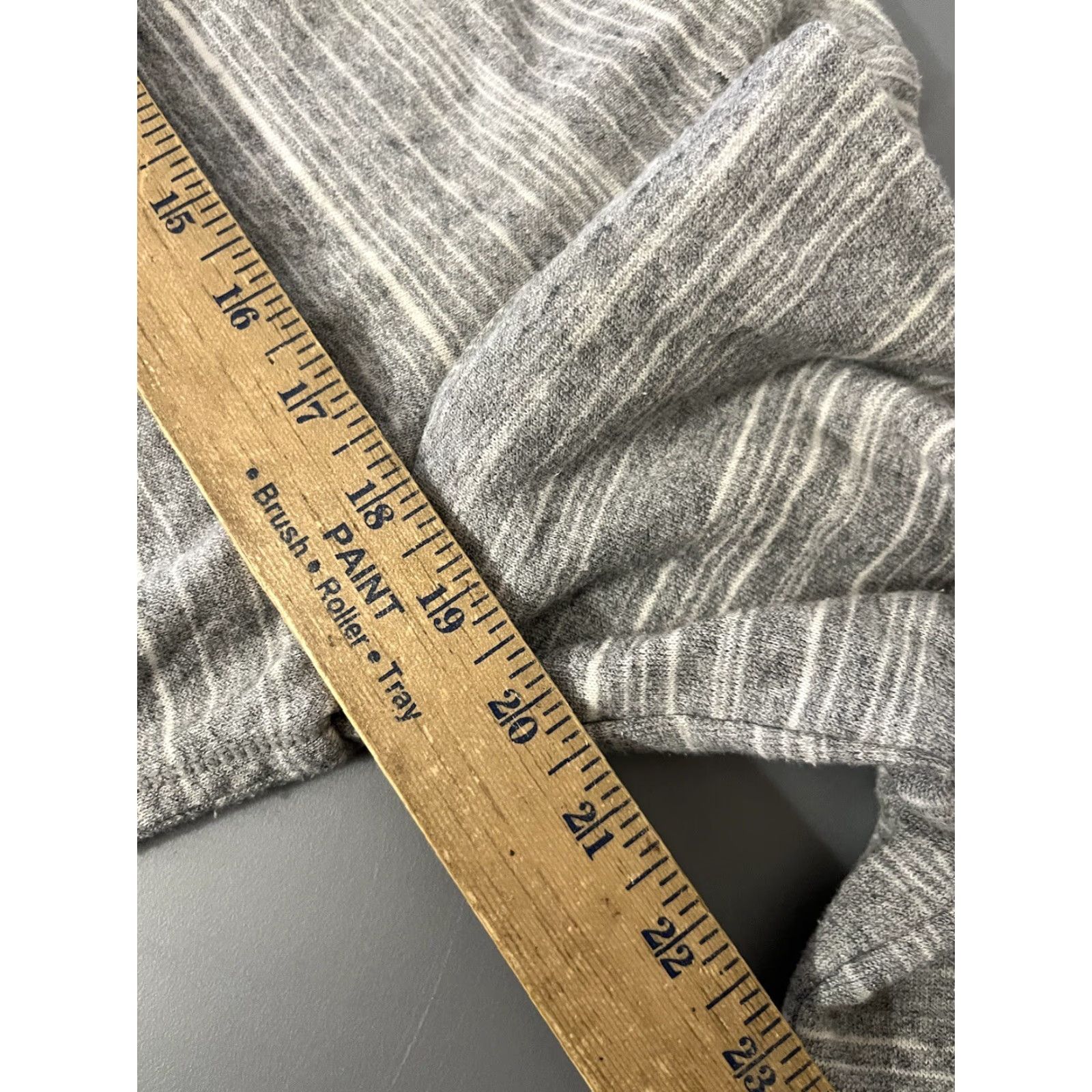 Vintage Max Studio Weekend Blouse Shirt Women L Gray Knit Boat Neck Long Sleeve Pullover Solid Modern Size L / US 10 / IT 46 - 5 Thumbnail