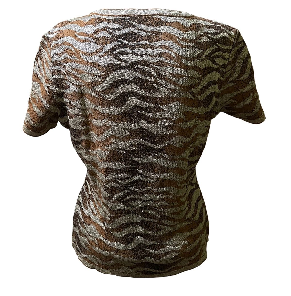 Dior CHRISTIAN DIOR SHORT SLEEVED TOP Size L / US 10 / IT 46 - 4 Thumbnail