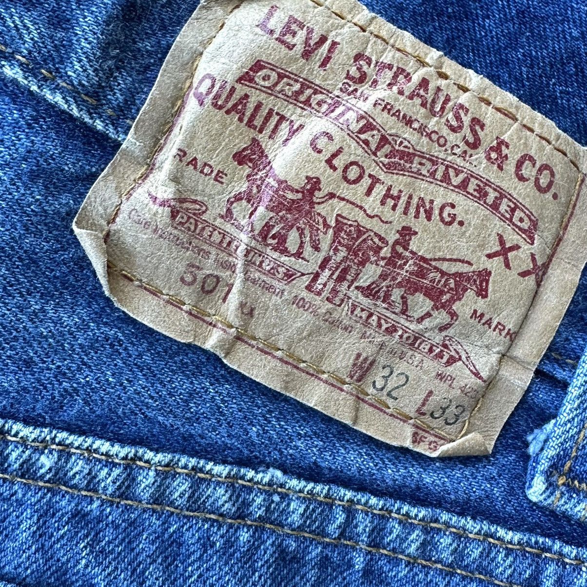 Levi's Vintage Levi’s 501xx Jeans 29x30 Men Made In USA 90s Size US 29 - 4 Thumbnail
