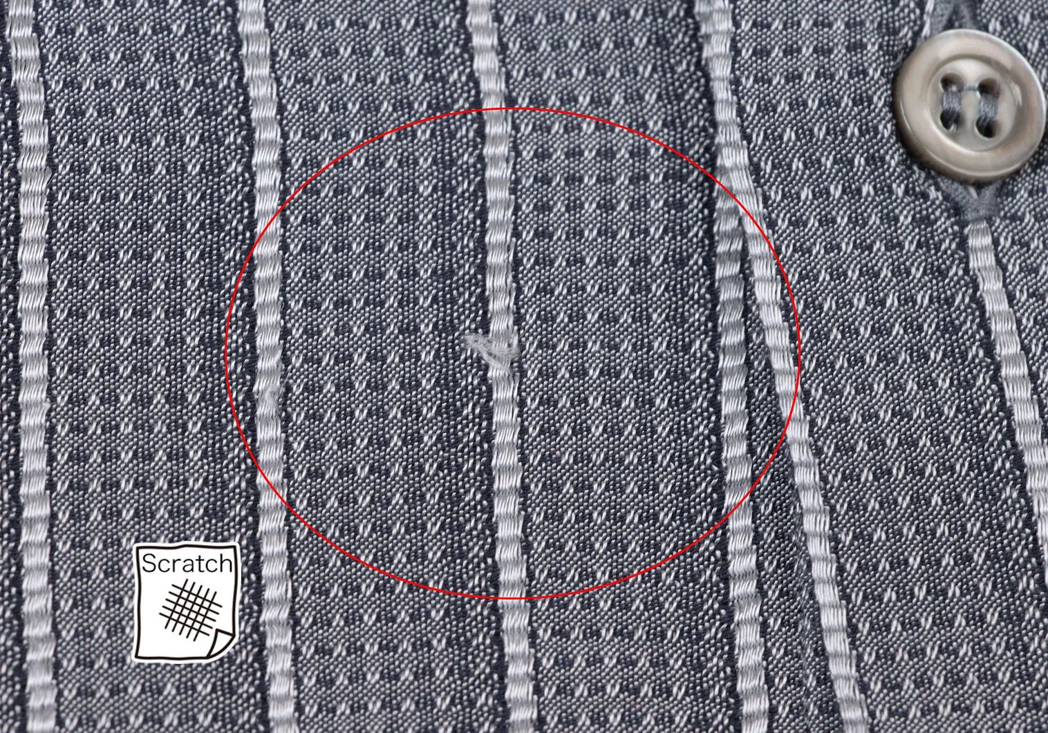 Armani Collezioni Rayon Cotton Stripe Shirt in Gray, Size L Size US XXS / EU 40 - 11 Thumbnail