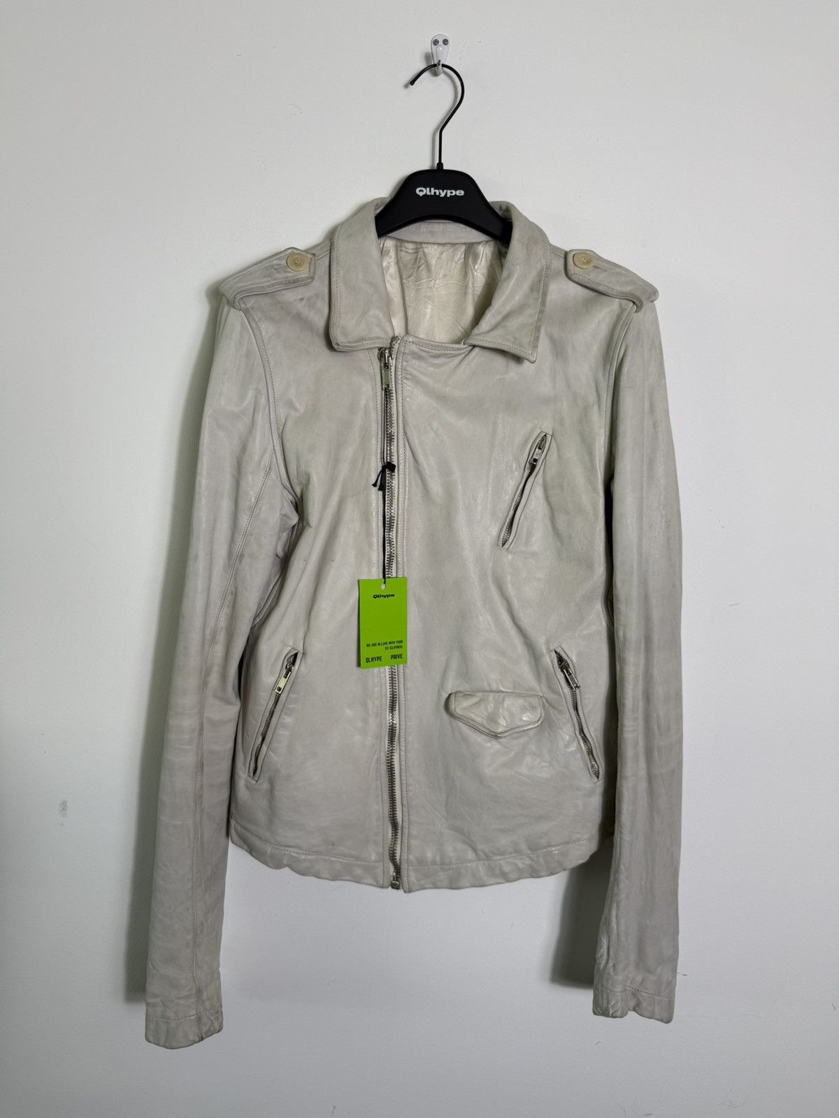 Rick Owens rare biker leather jackets