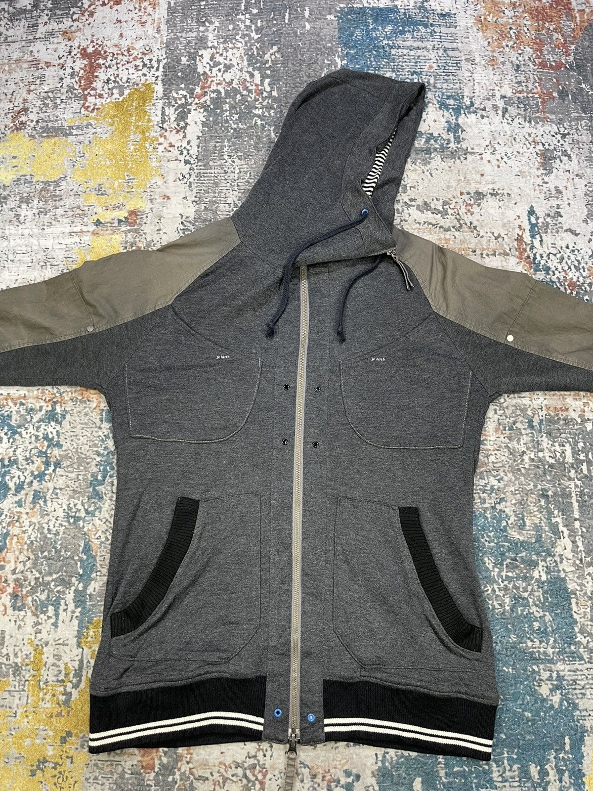 PPFM Vtg PPFM Sample Multi Pocket Ninja Hood Jacket Size US M / EU 48-50 / 2 - 2 Thumbnail