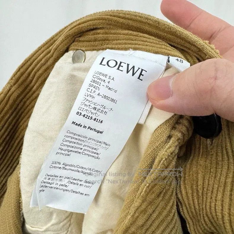Loewe Loewe Corduroy Casual Workwear Pants. Size US 32 / EU 48 - 7 Thumbnail