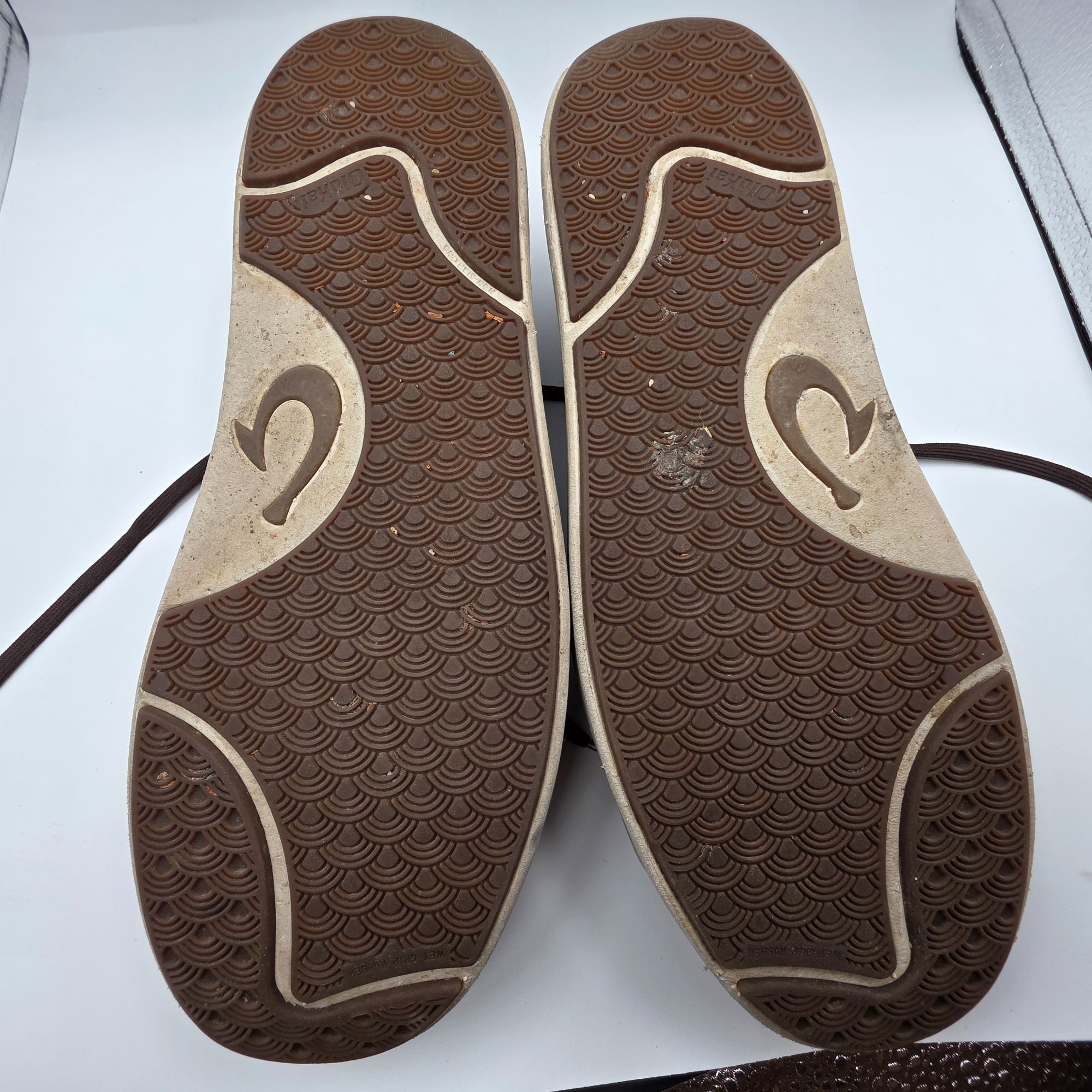 Olukai OluKai Lae'Ahi Li 'Ili Mens Size 11 Brown Casual Leather Sne Size US 11 / EU 44 - 8 Thumbnail