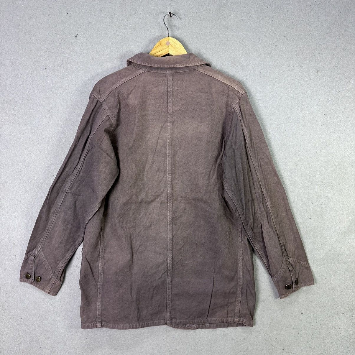 Japanese Brand Vintage Dog House Workwear Jacket Brown Faded Size US L / EU 52-54 / 3 - 6 Thumbnail