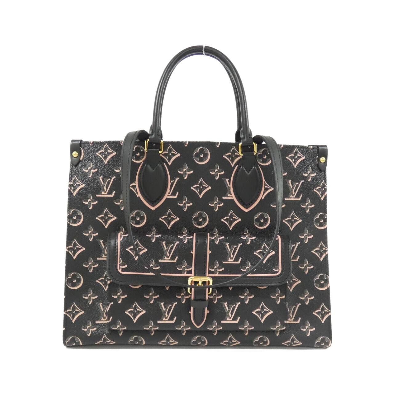 Louis Vuitton Louis Vuitton Louis Vuitton Fall For You OnTheGo Coated Canvas Tote Bag Textile Tote Bag M46154 DUTY FREE for USA Size ONE SIZE - 1 Thumbnail