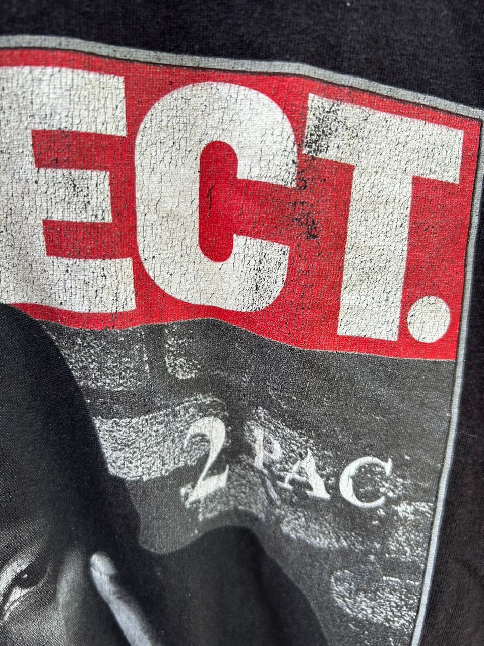 Rap Tees × Vintage VINTAGE SHORT SLEEVE x TUPAC SHAKUR x BIG PRINT Size US L / EU 52-54 / 3 - 6 Thumbnail