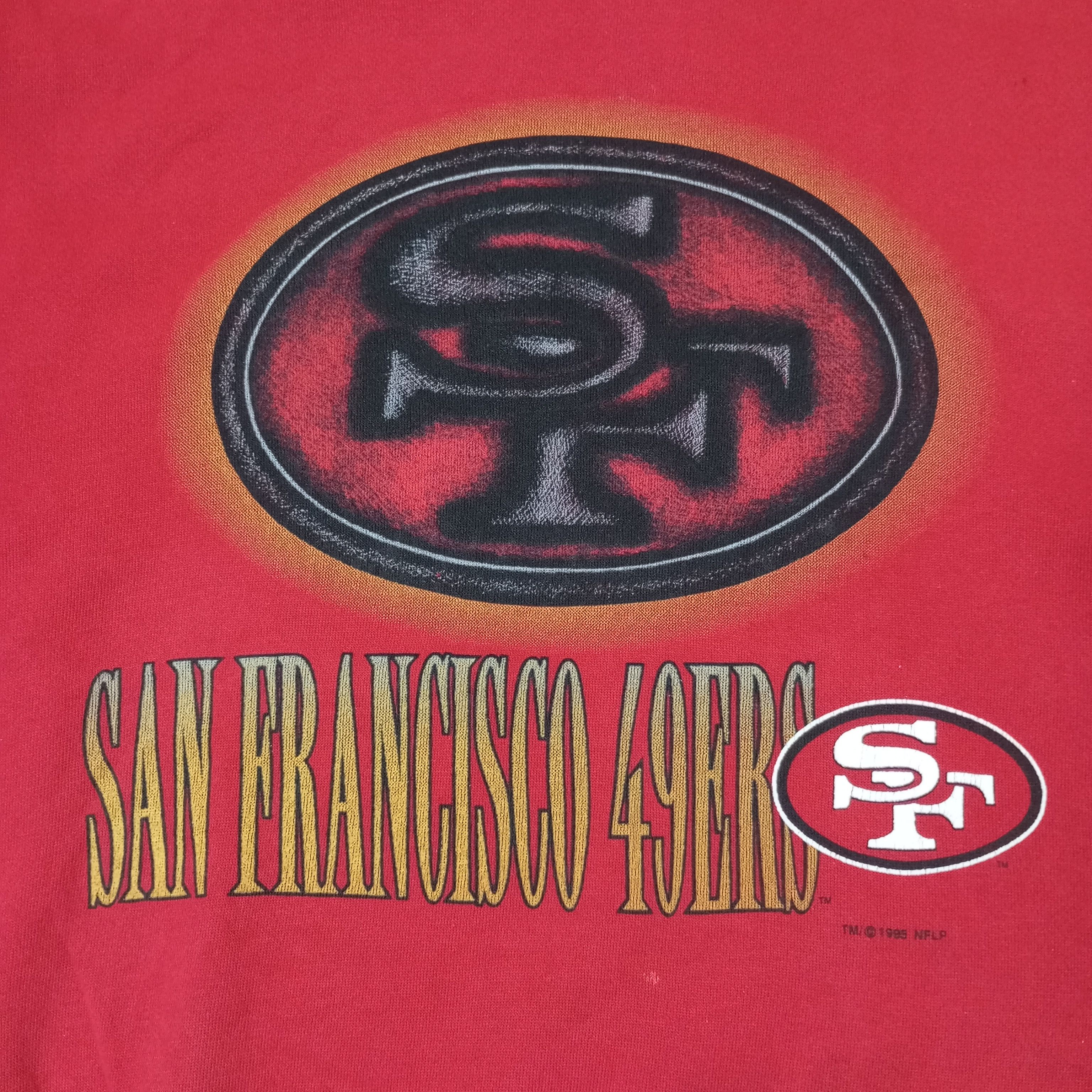 NFL San Francisco 49ers Football Team Vintage Sweatshirt c253n17 Size US L / EU 52-54 / 3 - 2 Thumbnail