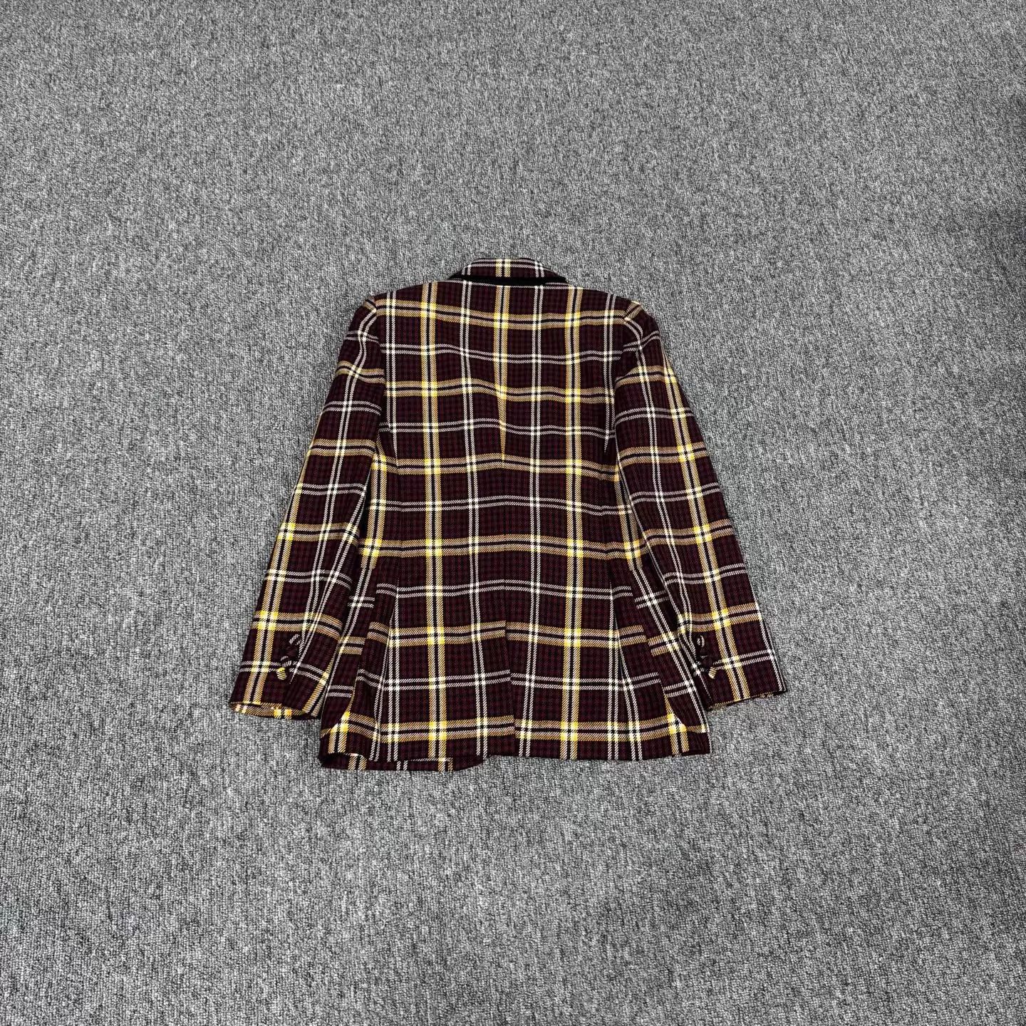 Burberry Burberry Check Suit Jacket UK8 99 New Size S / US 4 / IT 40 - 2 Thumbnail