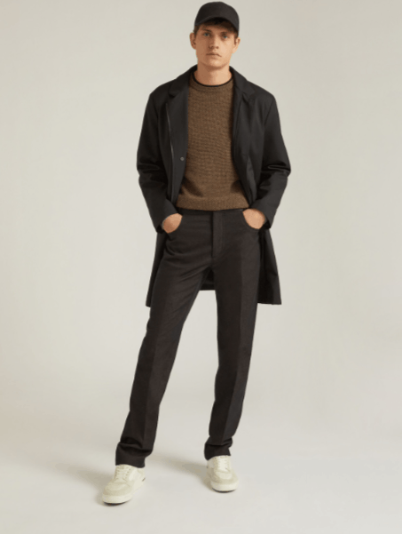 image of Loro Piana O1Srvl11E0424 Graie Pants In Navy, Men's (Size 36)