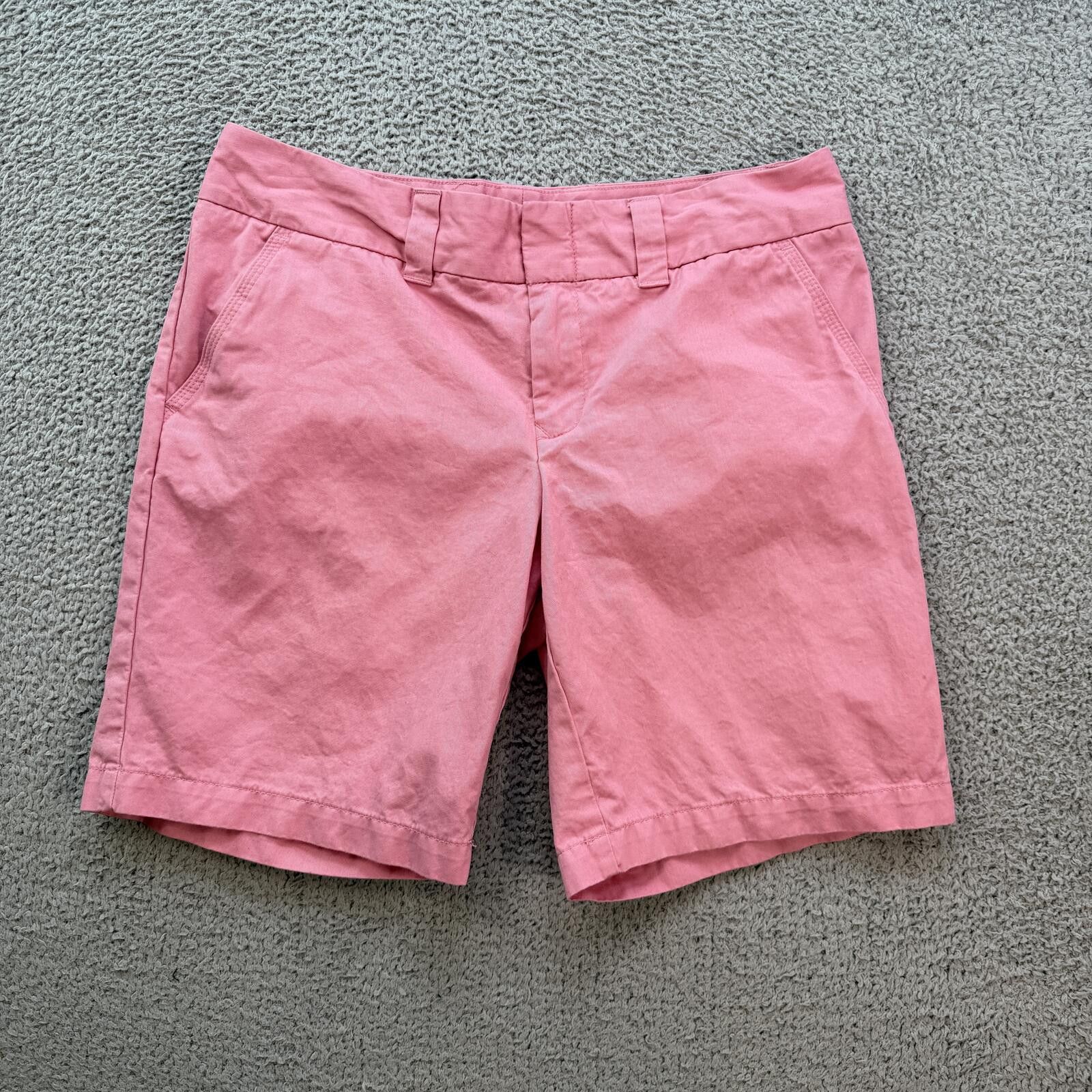 Tommy Hilfiger Womens Tommy Hilfiger Pink Chino Shorts Preppy Golf 8 Size 30" / US 8 / IT 44 - 1 Thumbnail
