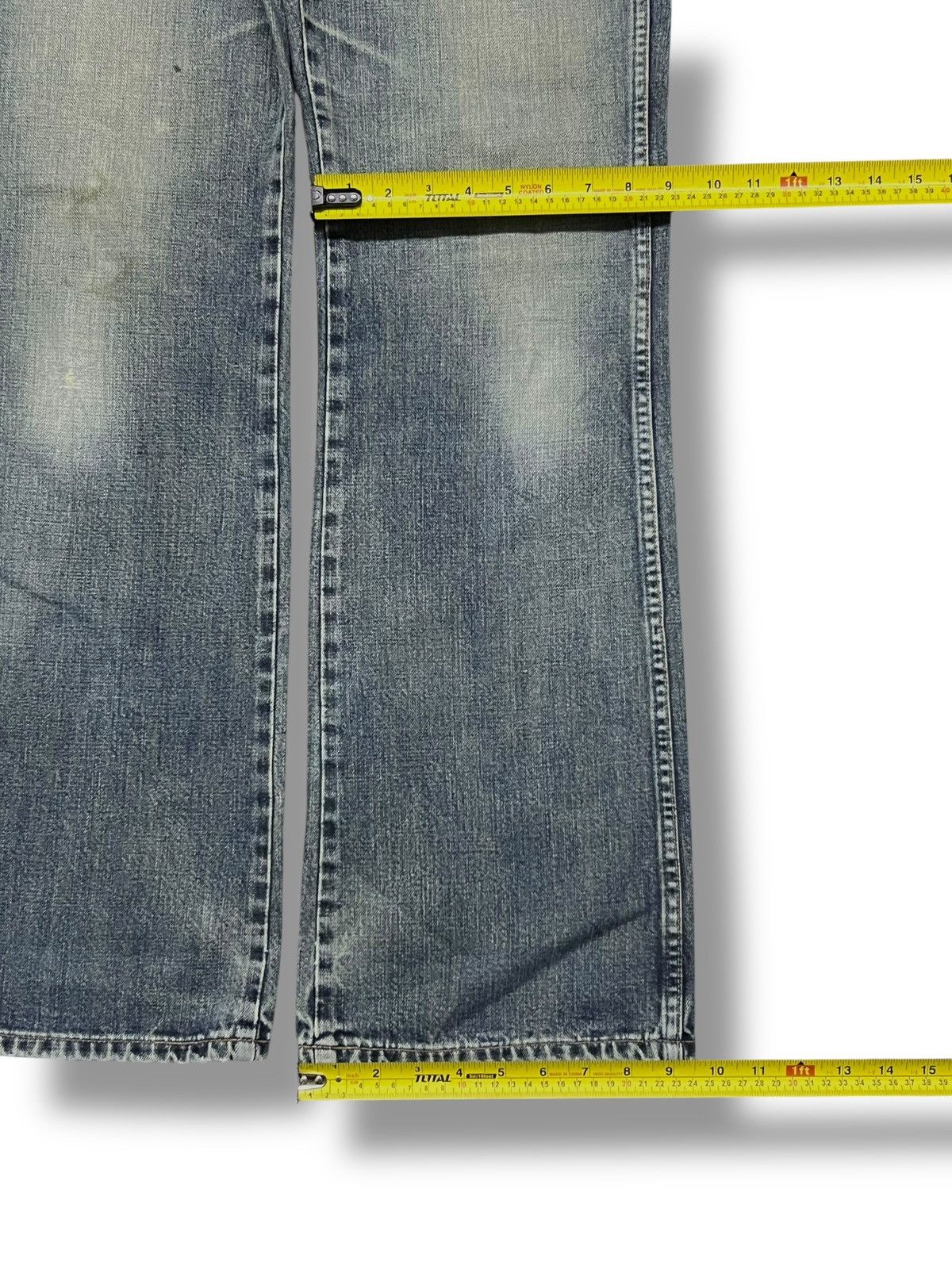 Wrangler Vintage Wrangler Japan - Faded Wash, Boocut Wide Leg Jeans Size US 32 / EU 48 - 17 Thumbnail
