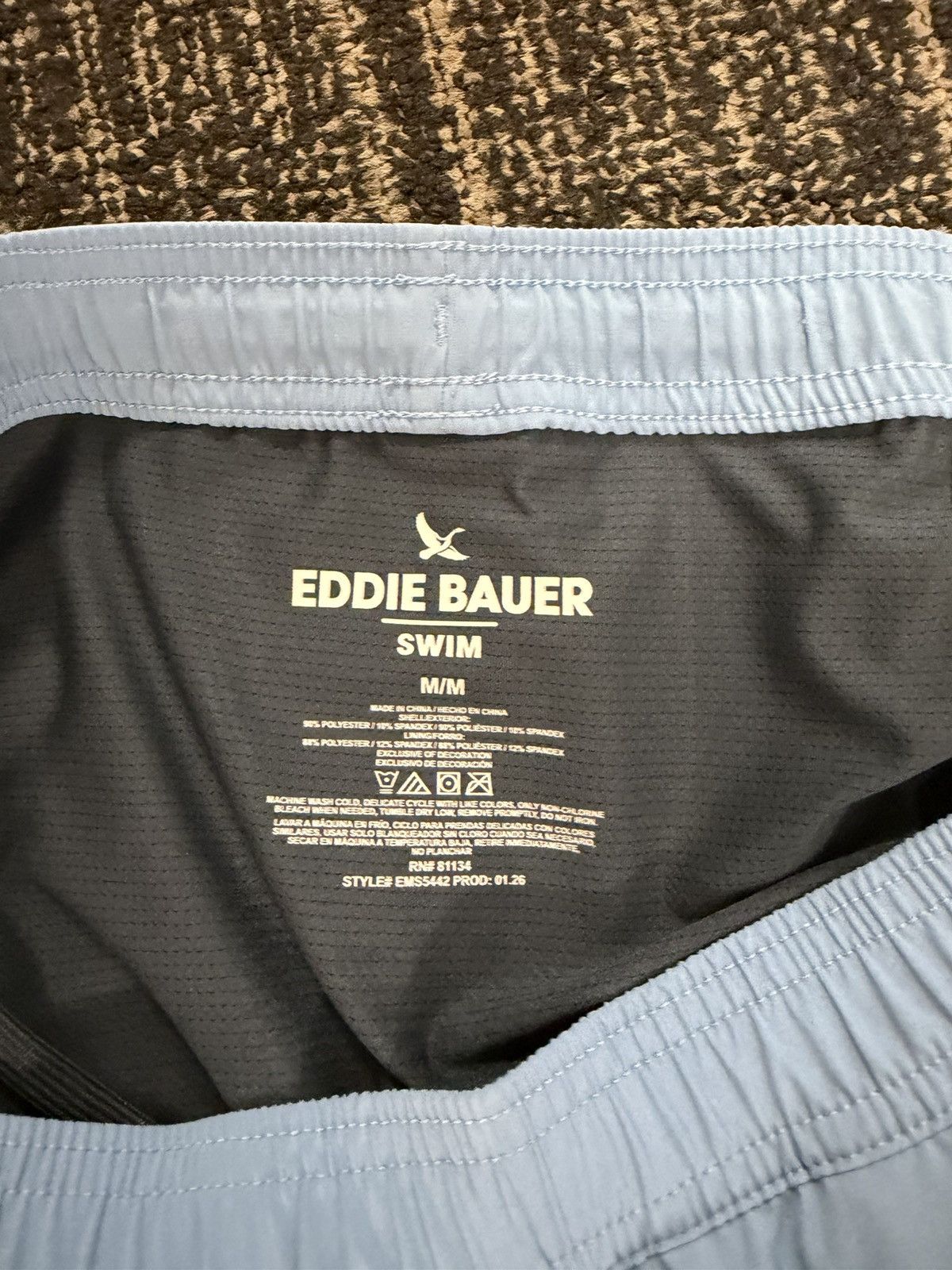 Eddie Bauer Eddie Bauer “Cargo Double Pocket) Bathing Suit (Medium) Size US 31 - 4 Thumbnail