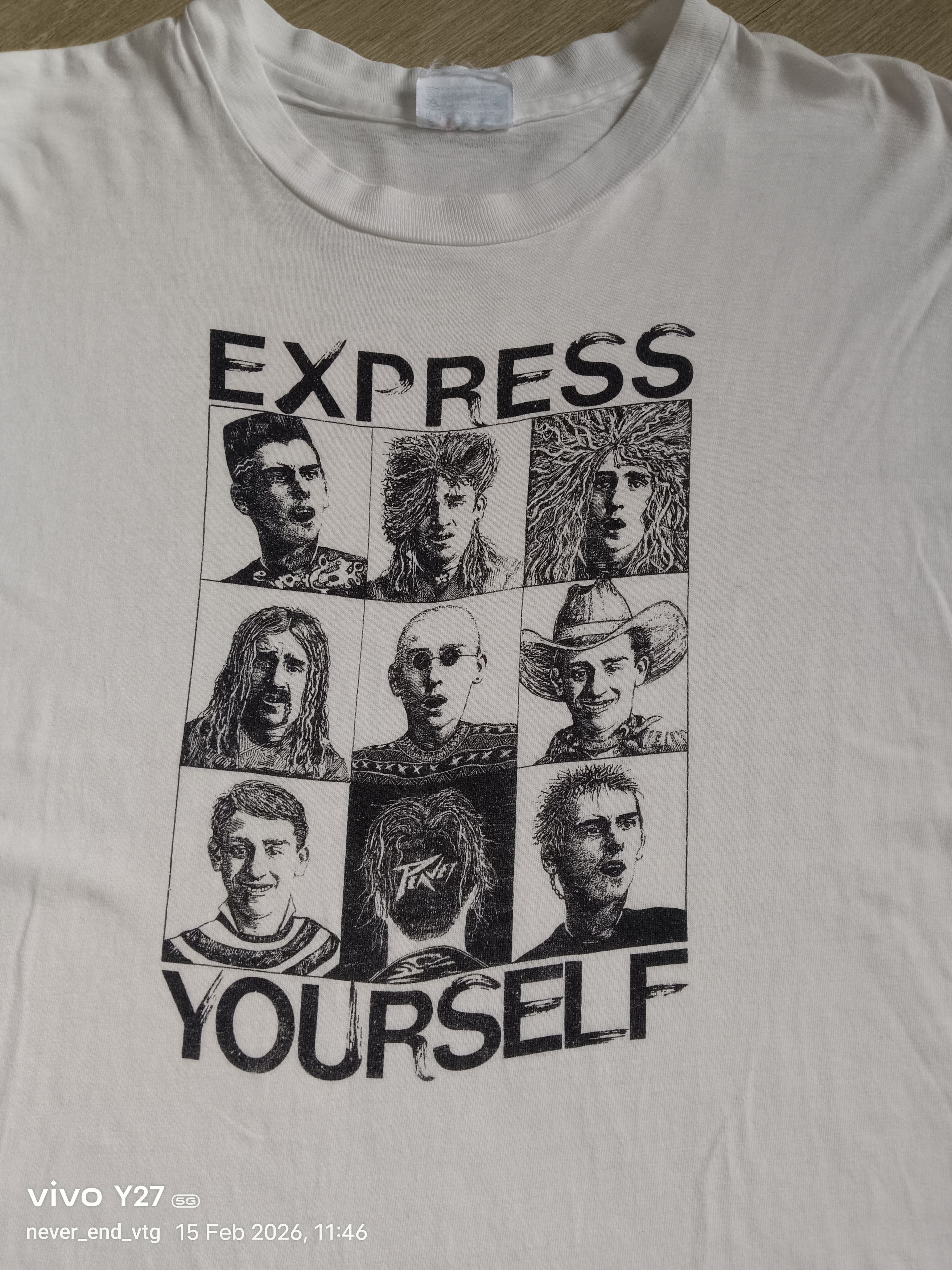 Vintage Vintage Express yourself Size US M / EU 48-50 / 2 - 2 Thumbnail