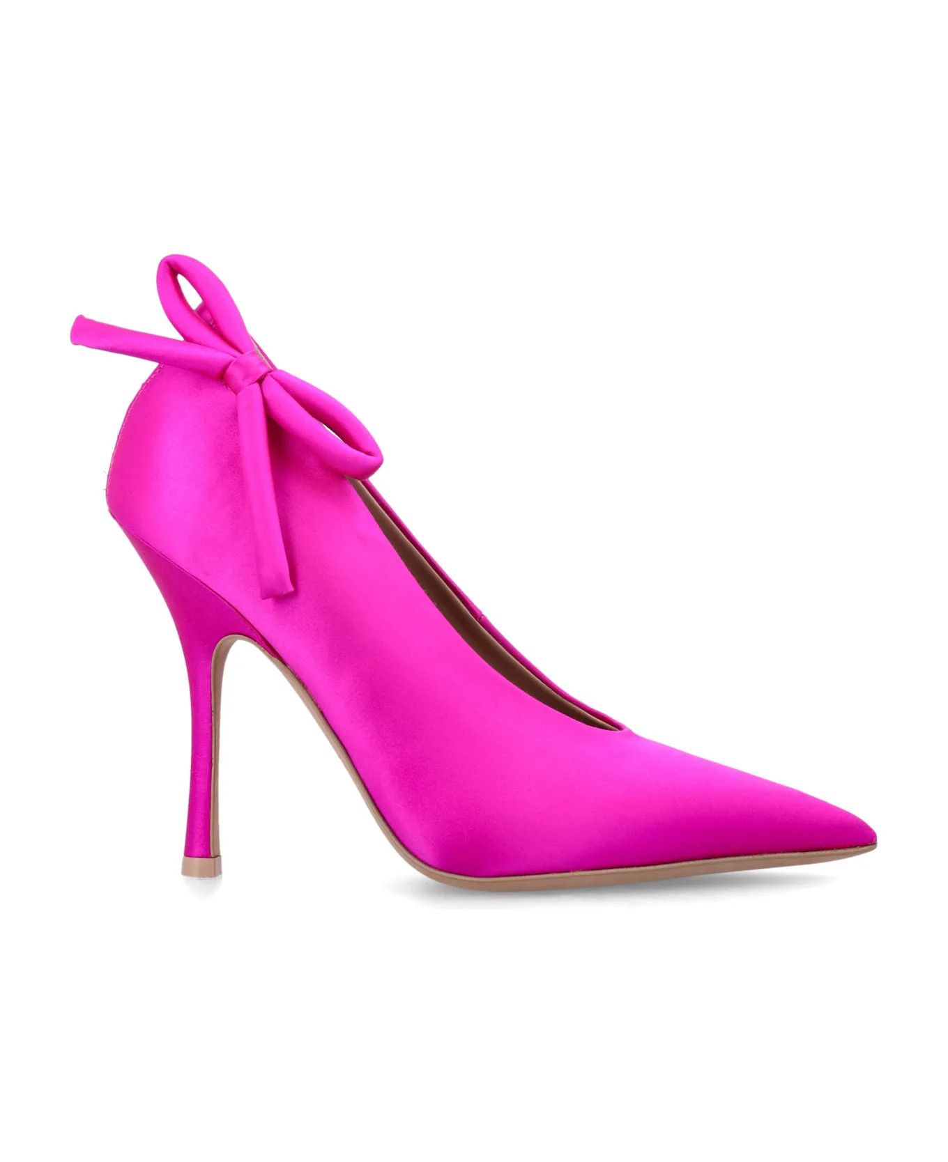 Valentino o1s22i1n0924 Silk Nite-Out Pumps in Fuchsia Size US 6 / IT 36 - 1 Thumbnail