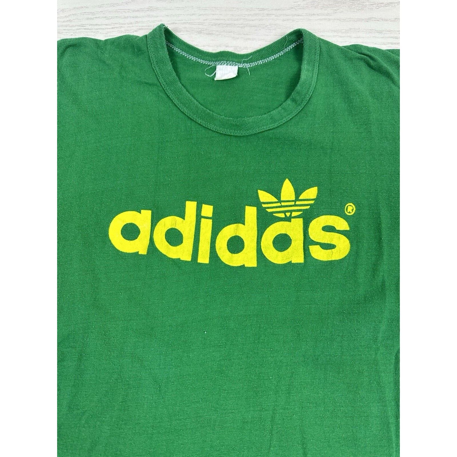Adidas Vintage 70s Adidas Double Sided Shirt Size US L / EU 52-54 / 3 - 2 Thumbnail