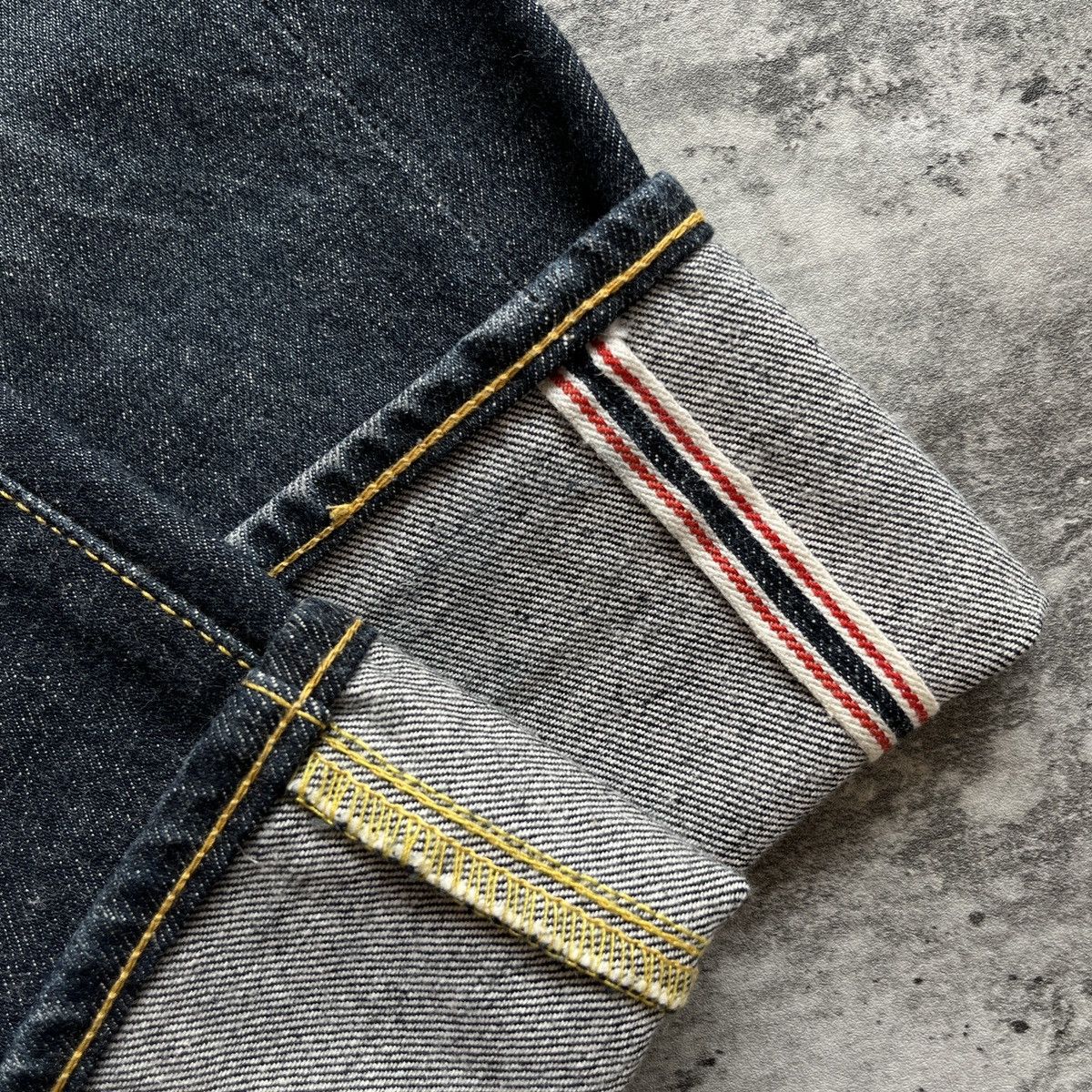 Evisu Y2K Evisu Donna Embroidered Seagull selvedge jeans Size 28" / US 6 / IT 42 - 16 Thumbnail