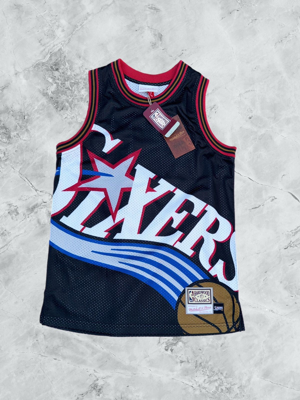 Mitchell & Ness Mitchell & Ness NBA Philadelphia 76ers Basketball JerseySz L Size US XXS / EU 40 - 1 Thumbnail