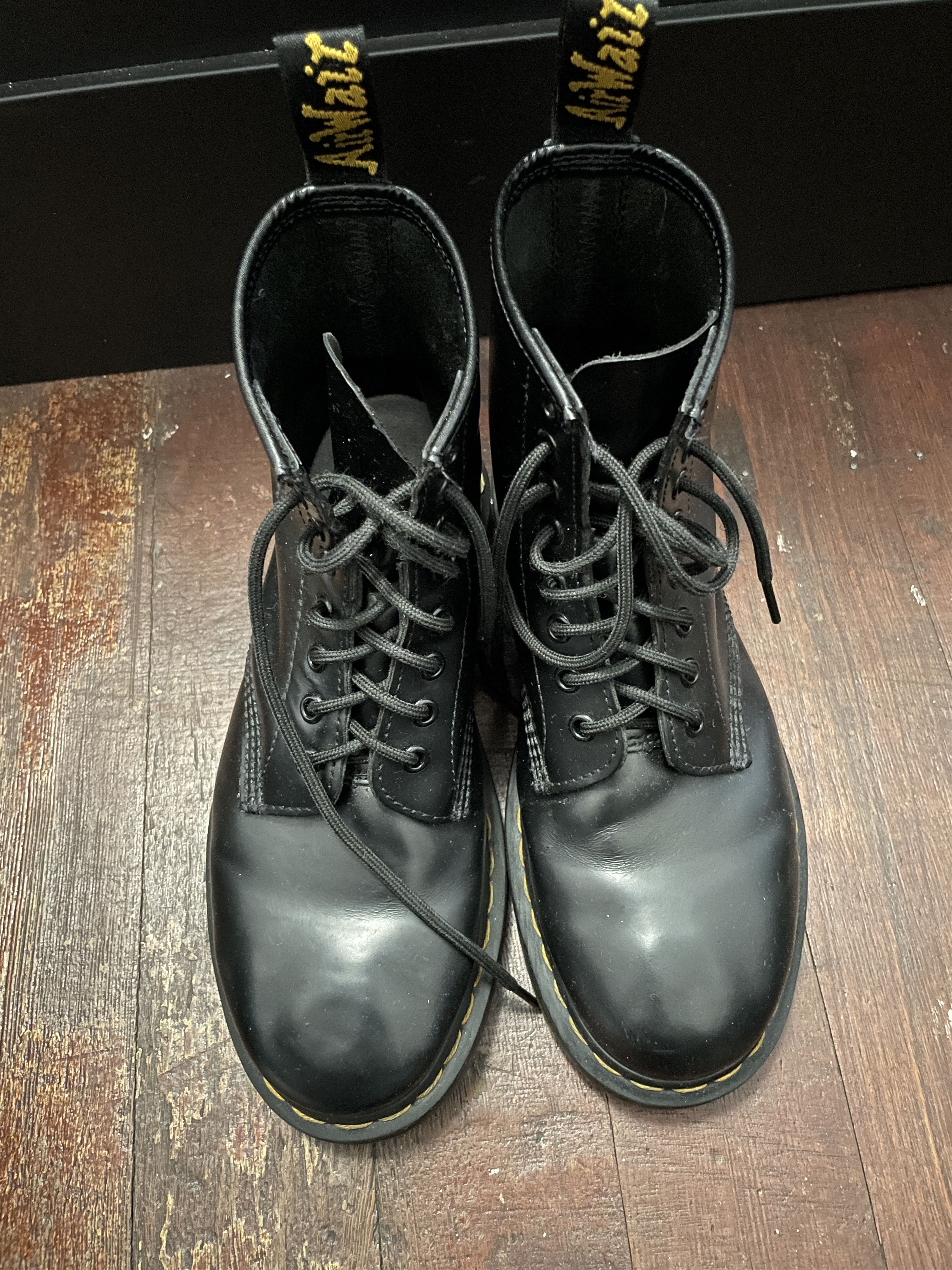 Dr. Martens Dr. Marten 1460 Leather Boots Size US 7 / EU 40 - 2 Thumbnail