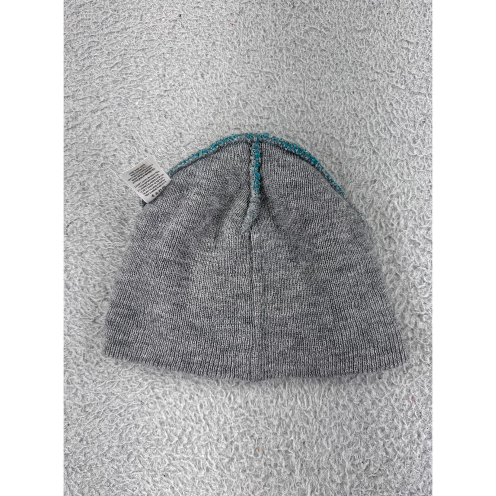 Altea VINTAGE Beanie Hat Adult One Size Gray Black Teal Stripe Knit 100% Acrylic Ski Snow Men Size ONE SIZE - 5 Thumbnail