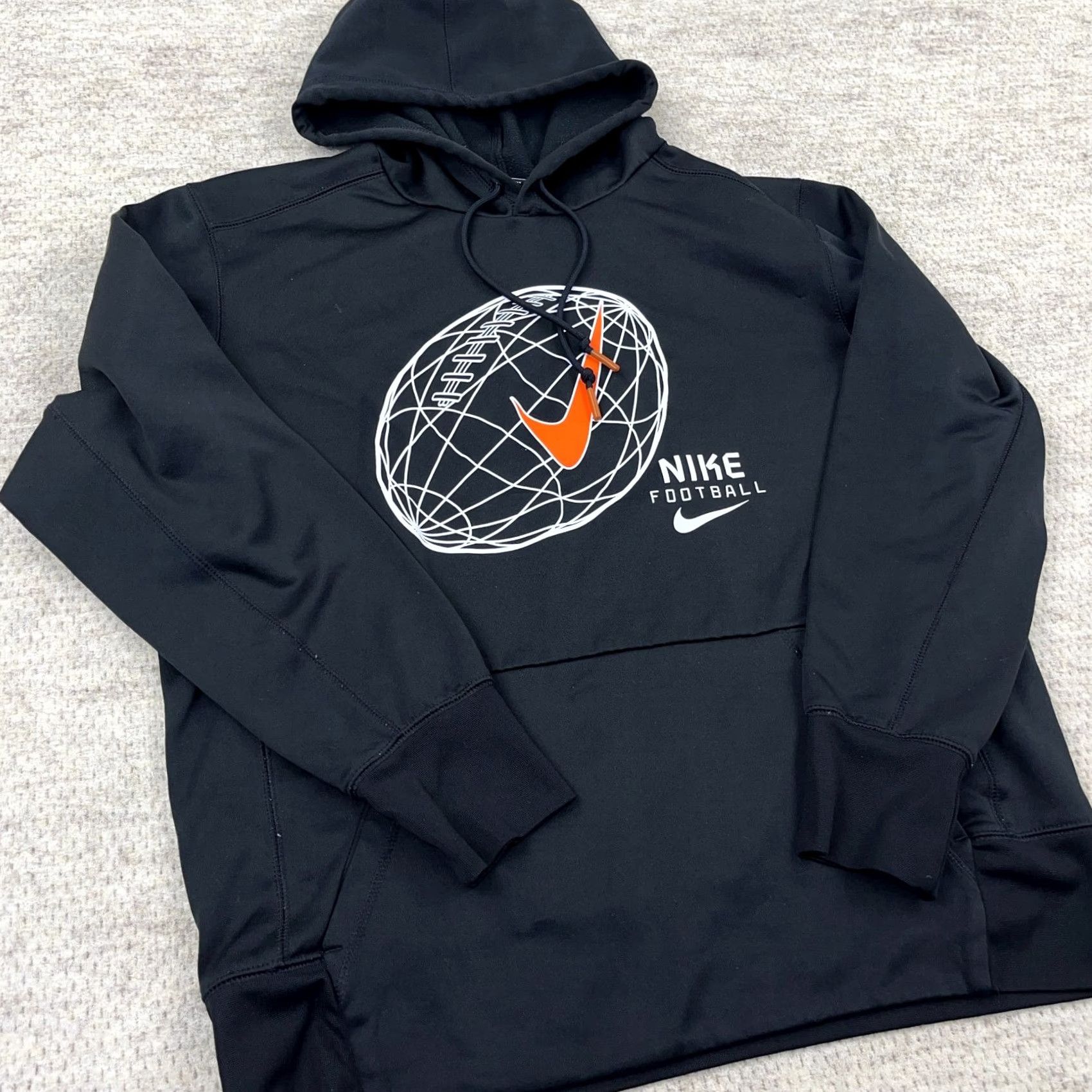 Nike Nike Dri-Fit Hoodie Men L Black Football Sweatshirt Performance Training Size US L / EU 52-54 / 3 - 5 Thumbnail