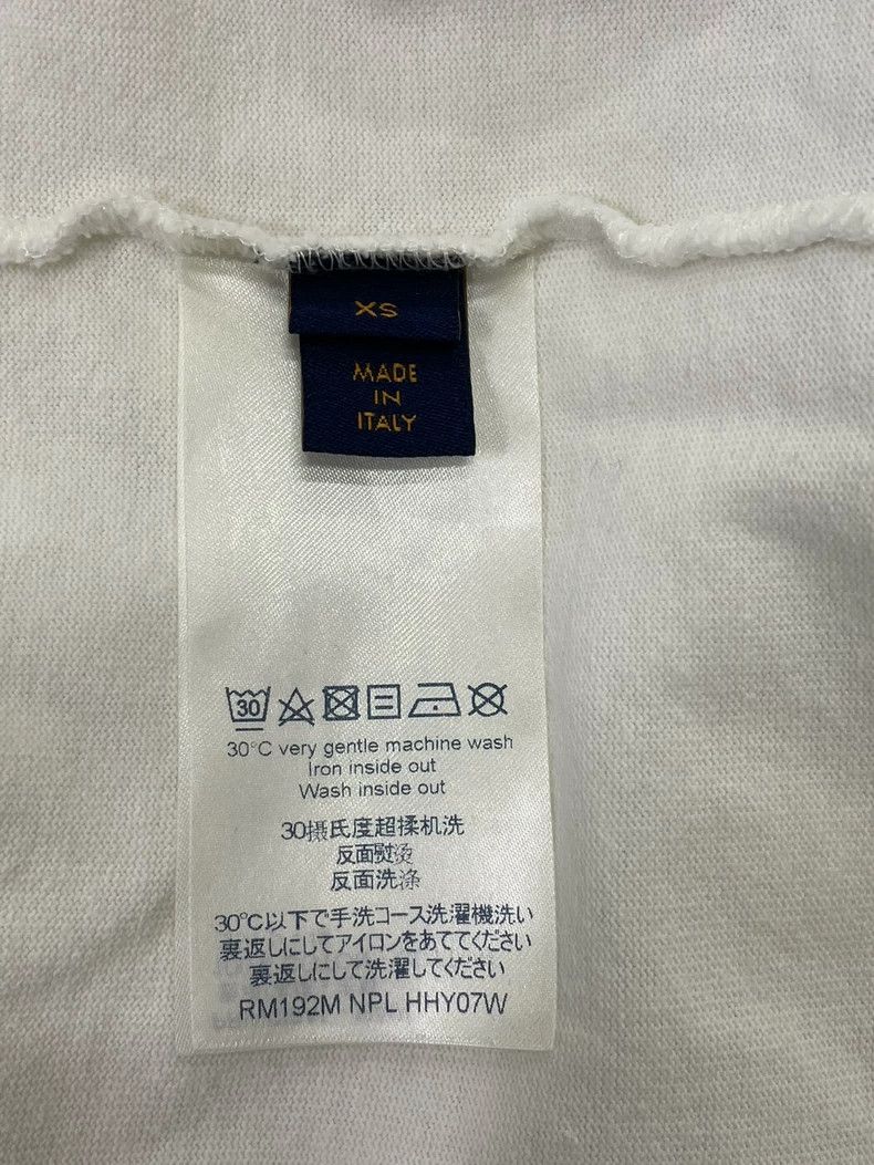 Louis Vuitton Louis Vuitton White monogrammed printed short sleeve T-shi Size US XS / EU 42 / 0 - 4 Thumbnail