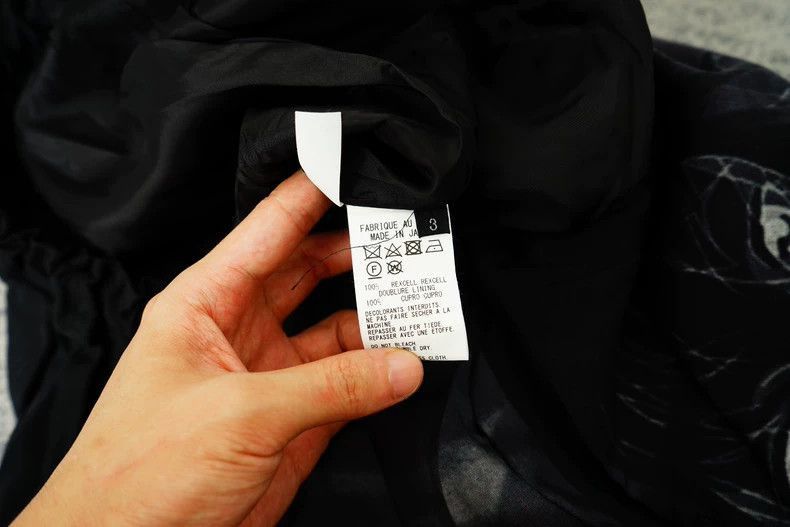 Yohji Yamamoto Yohji Yamamoto Yohji Yamamoto Graphic Wide-Leg Pants Size US 36 / EU 52 - 9 Thumbnail